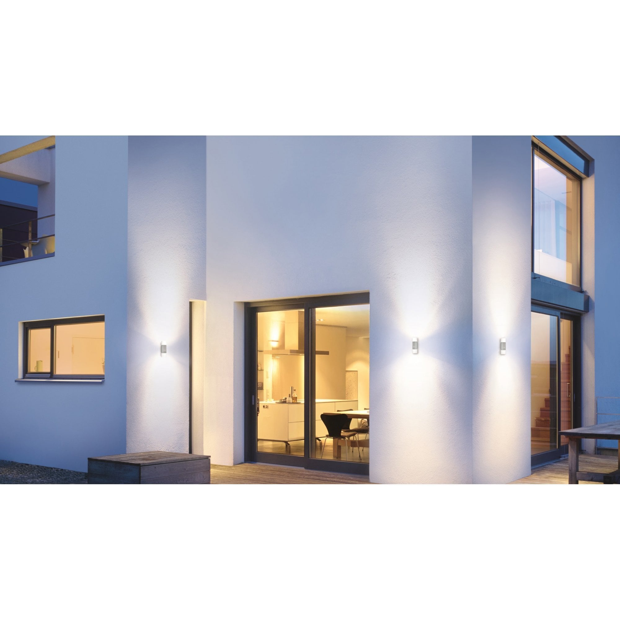 Steinel L 910 S Silver - Sensor-Switched LED Outdoor Light