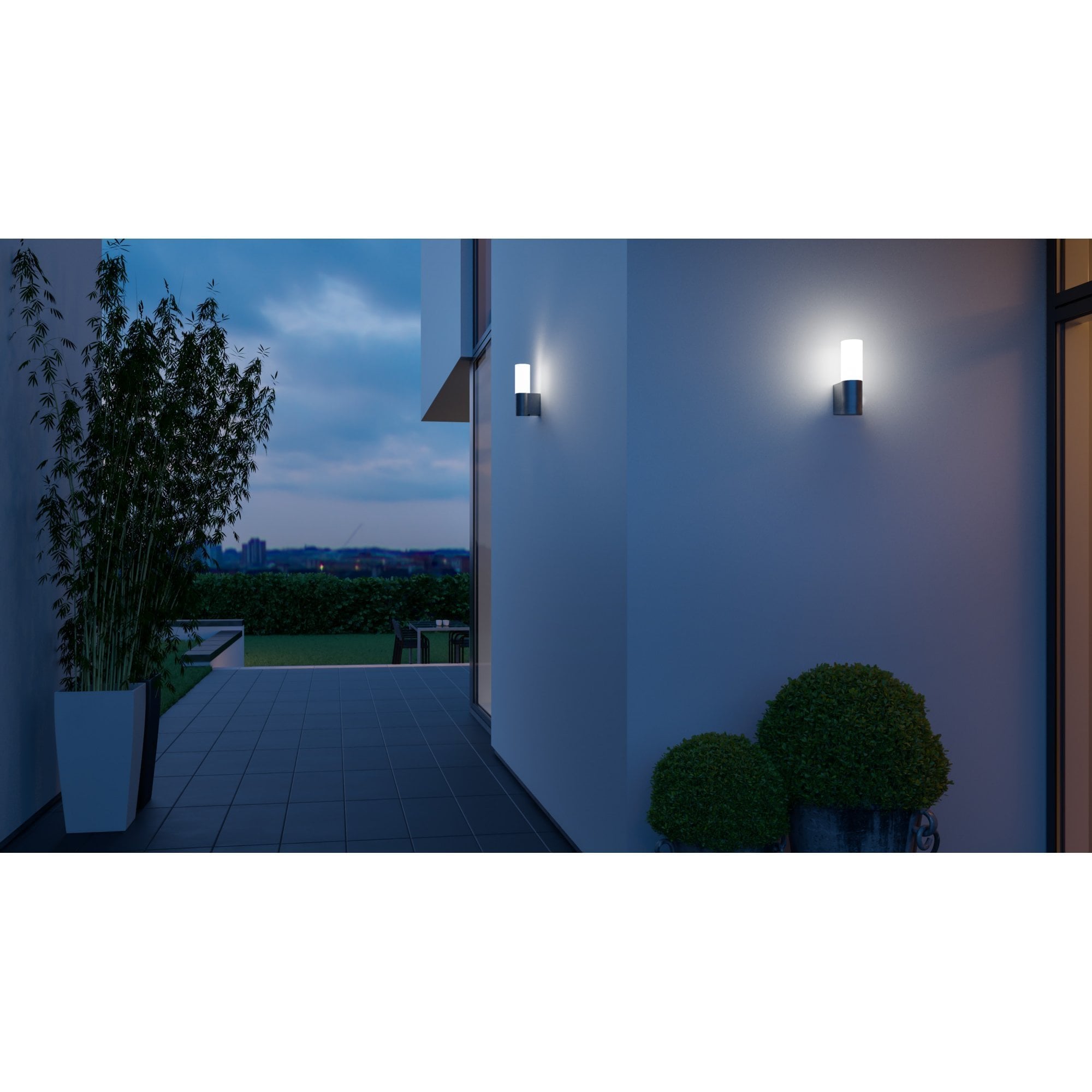 Steinel L 605 M aluminium-ant. - Outdoor Light WITHOUT Sensor