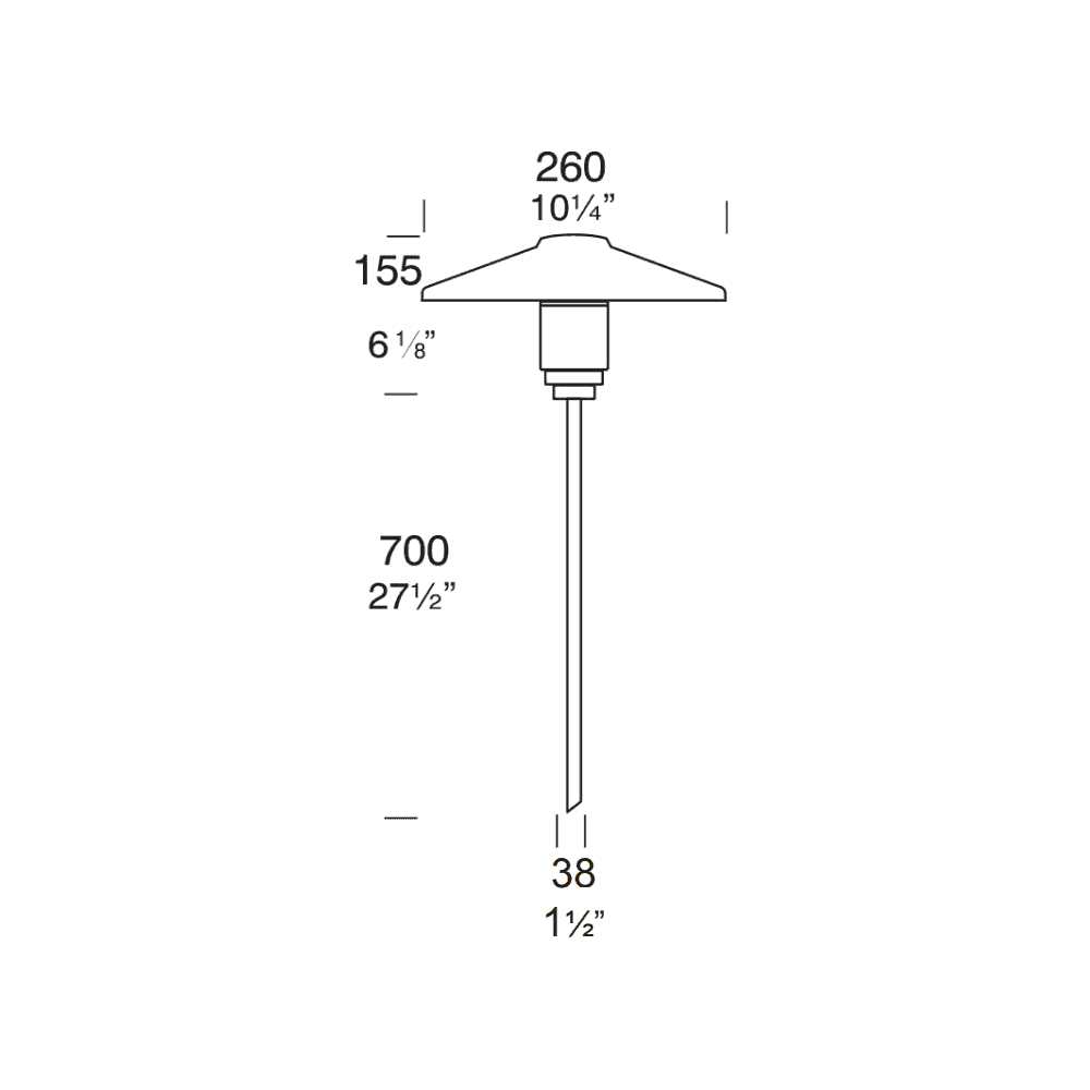 Hunza Tier Light - Copper - Low Voltage
