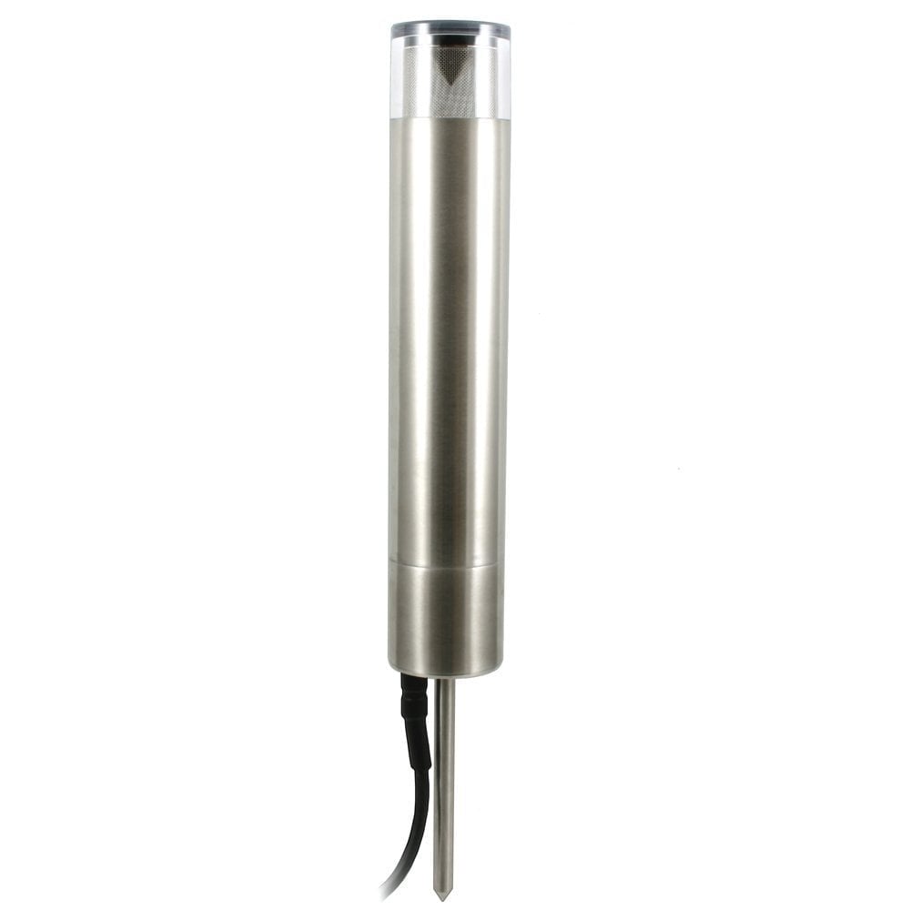 Hunza Bollard 300mm GU10 (Spike Mounted) - Stainless Steel - Mains