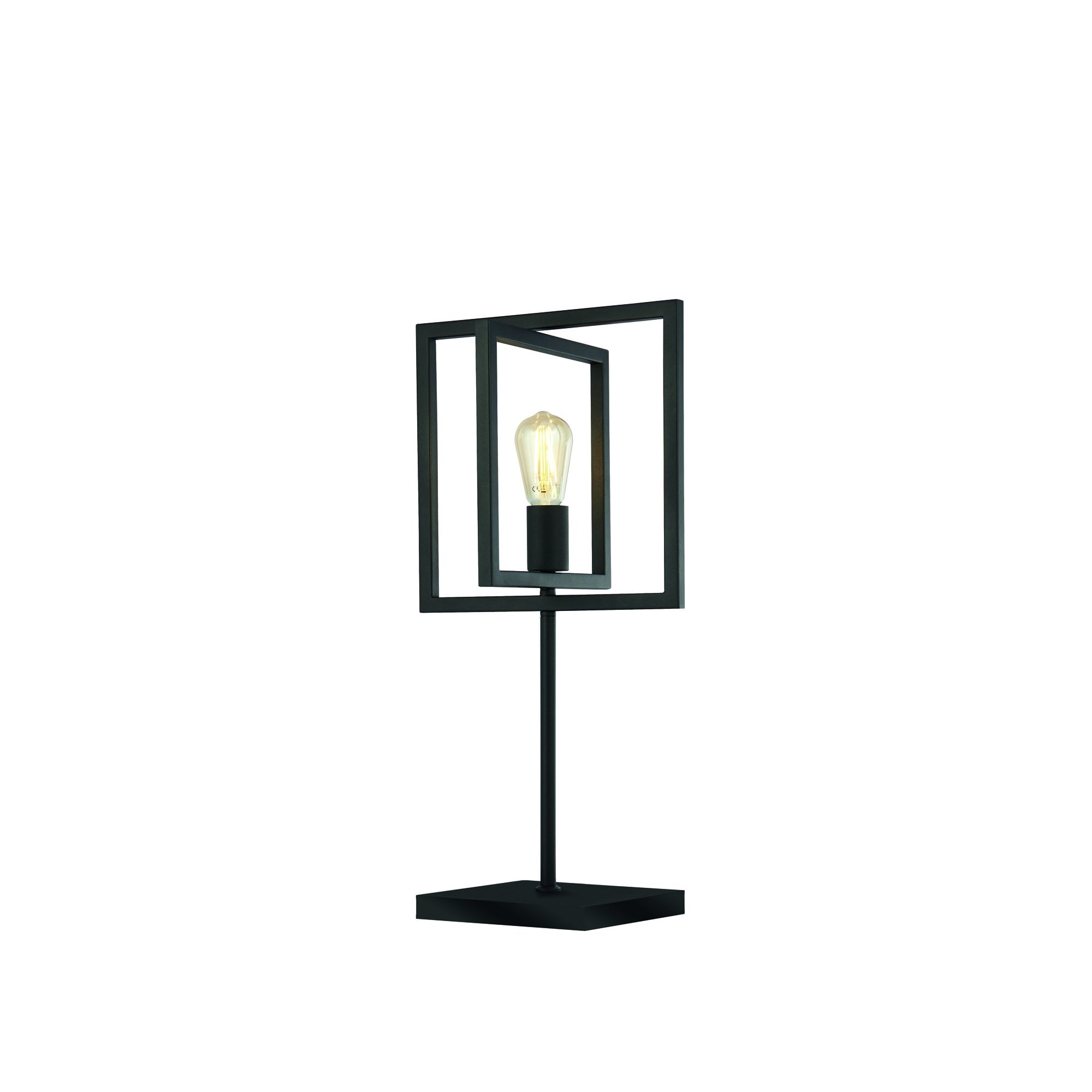 Searchlight Pickwick Adjustable Table Lamp - Matt Black