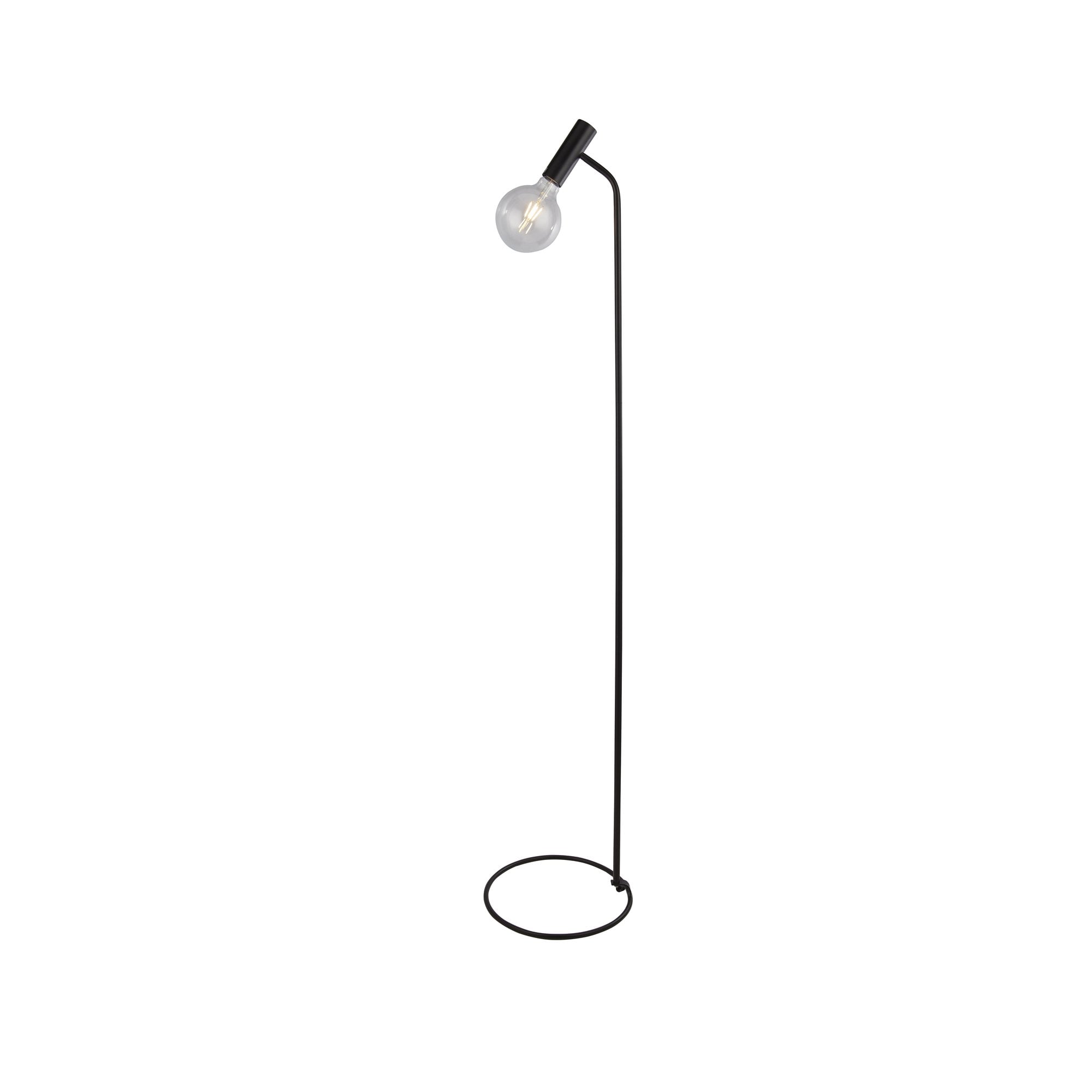 Searchlight Dawber Floor Lamp - Black