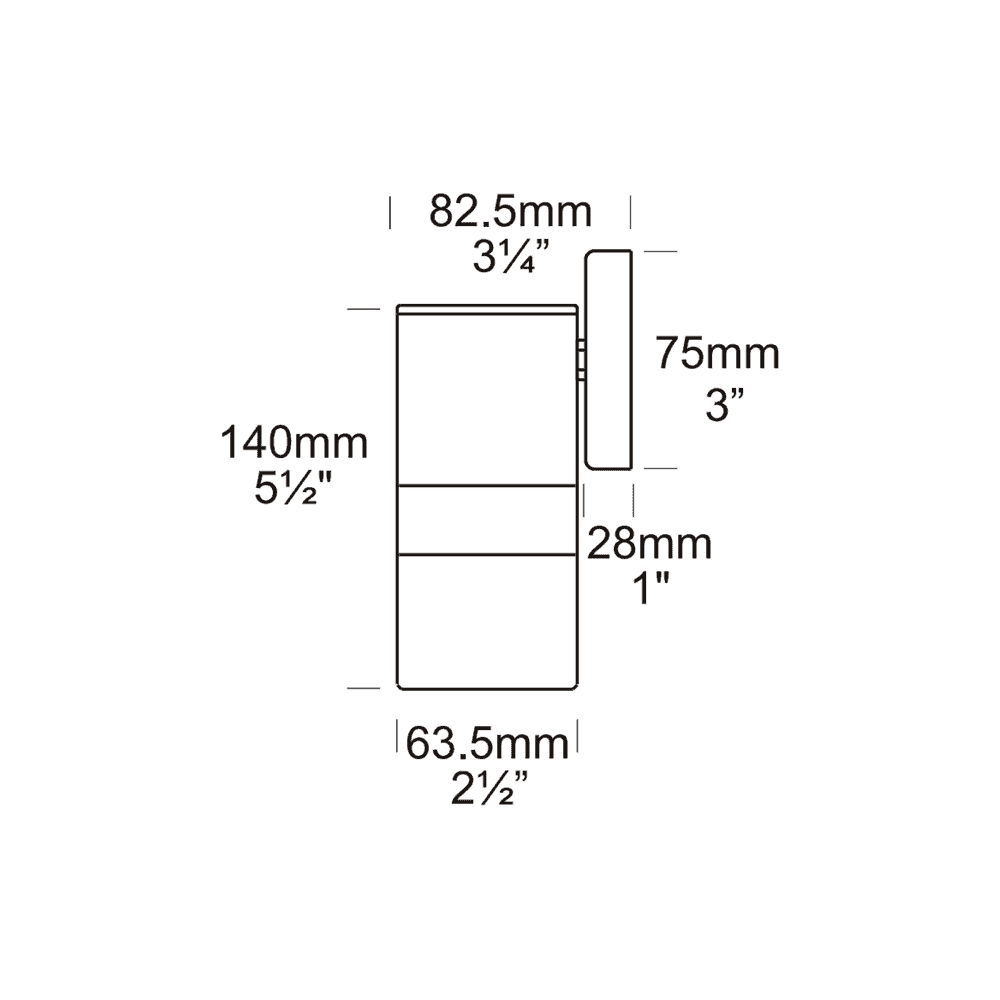 Hunza Pagoda Light GU10 - Copper - Mains