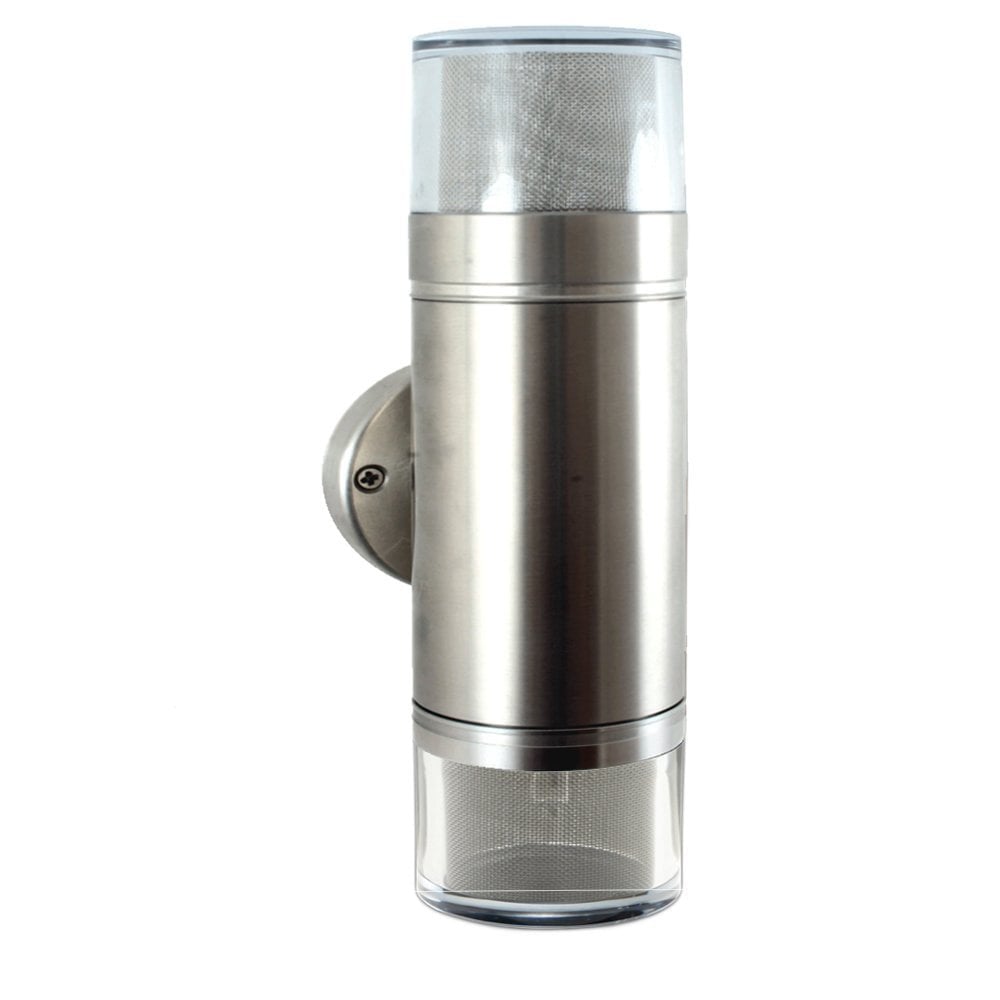 Hunza Double Pagoda Light GU10 - Stainless Steel - Mains