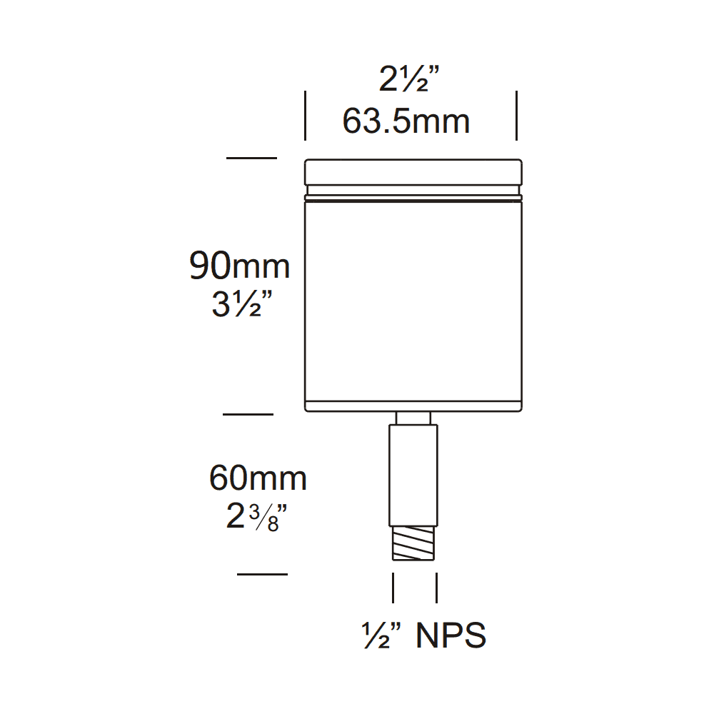 Hunza NPS Spot GU10 - Stainless Steel - Mains