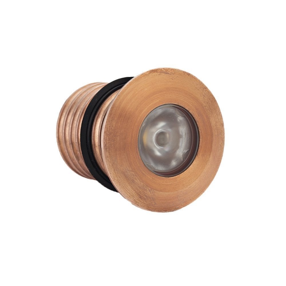 LuxR M1 Round Recessed - Copper - Low Voltage