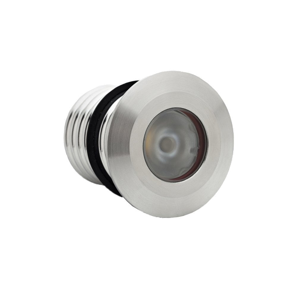 LuxR M1 Round Recessed - Stainless Steel - Low Voltage