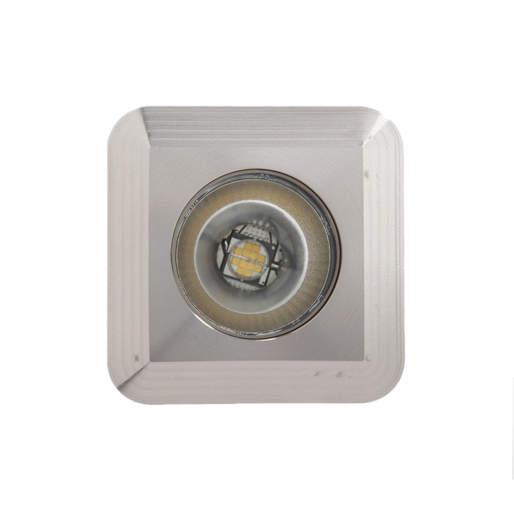 LuxR M4 Square Recessed - Stainless Steel - Low Voltage