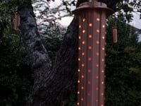 Starry IP67 LED Outdoor Hanging Light - Copper