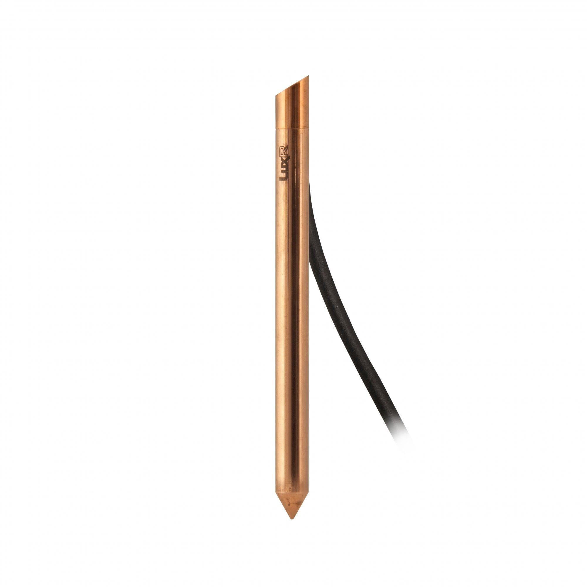 LuxR Micro Spike Spot with Glare Guard - Copper - Low Voltage