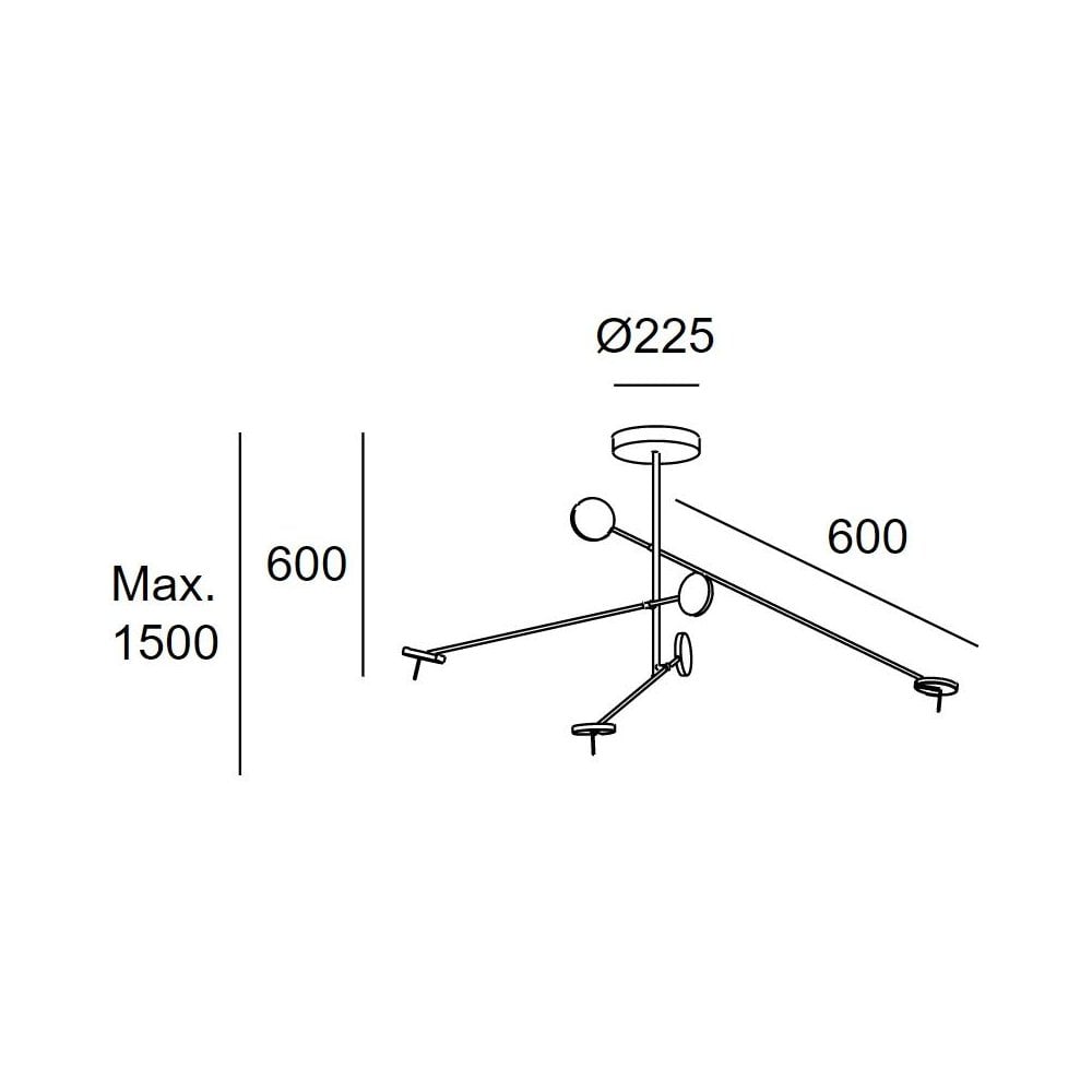LedsC4 Invisible Triplex Pendant