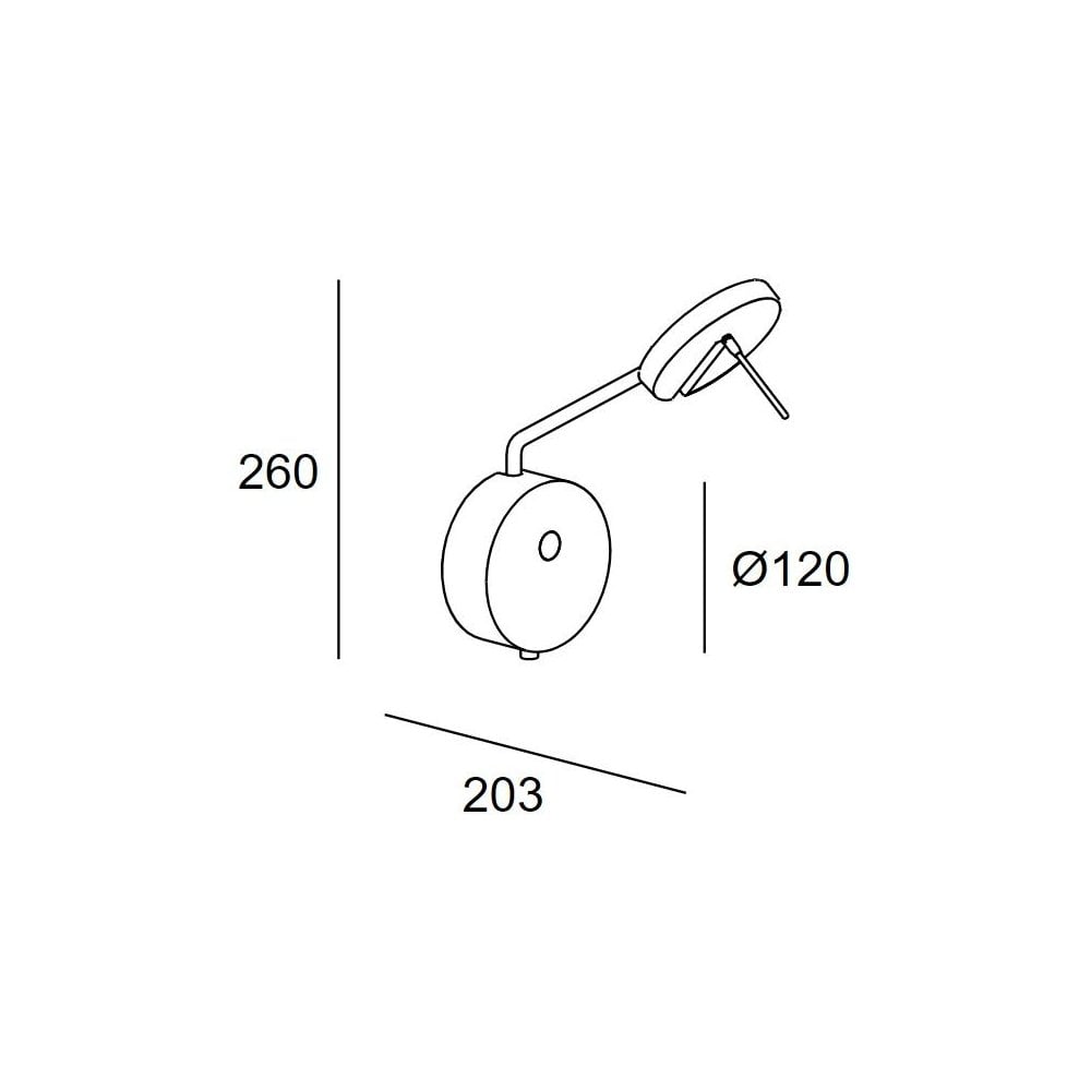 LedsC4 Invisible Small Reader Light