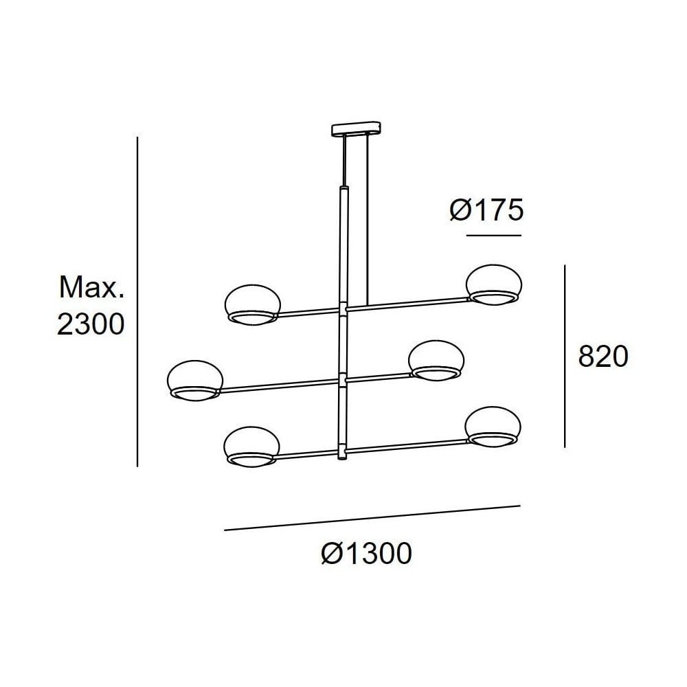 LedsC4 Coco Chandelier