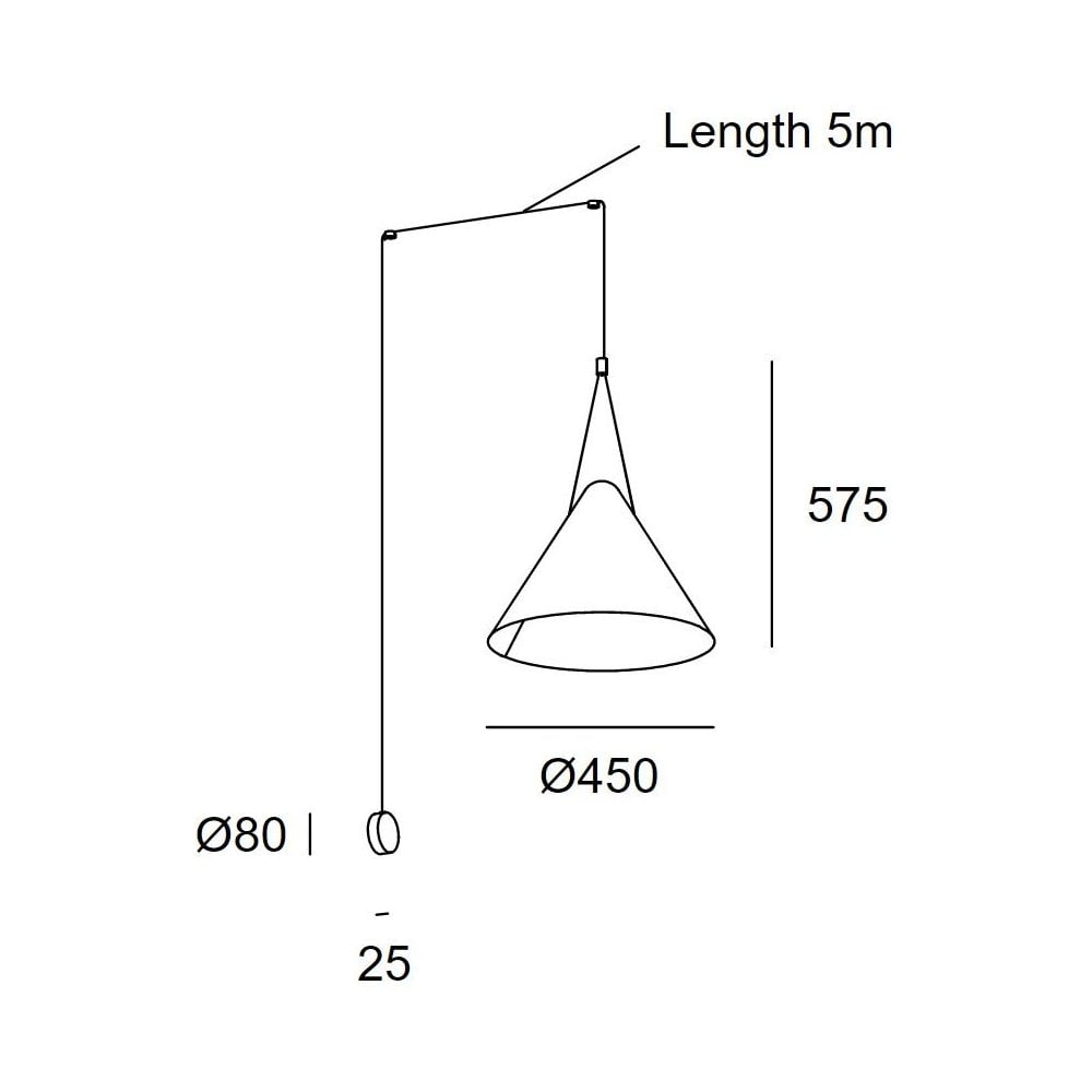 LedsC4 Super Attic Wall Light