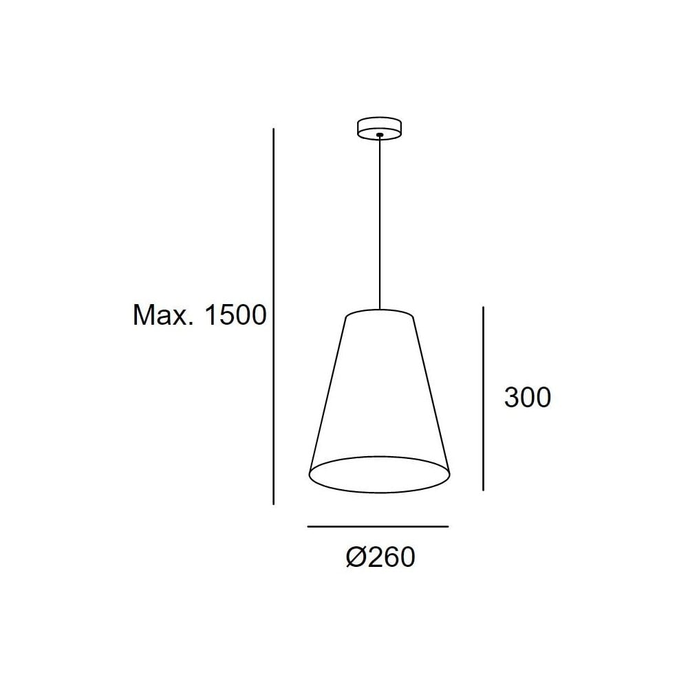 LedsC4 Caribe 260mm Pendant