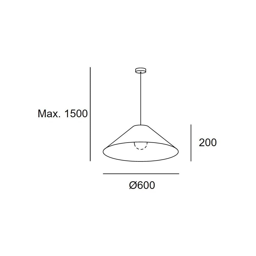 LedsC4 Caribe 600mm Pendant