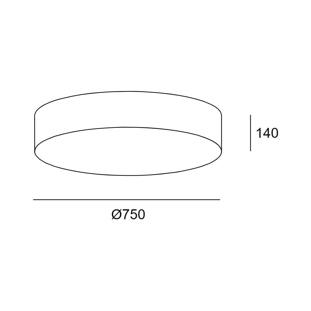 LedsC4 Bol 750mm Flush Ceiling Light