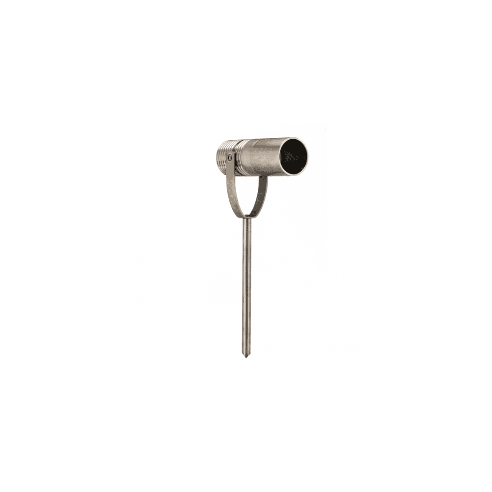 LuxR M2 Spike Spot with Snoot - Stainless Steel - Low Voltage
