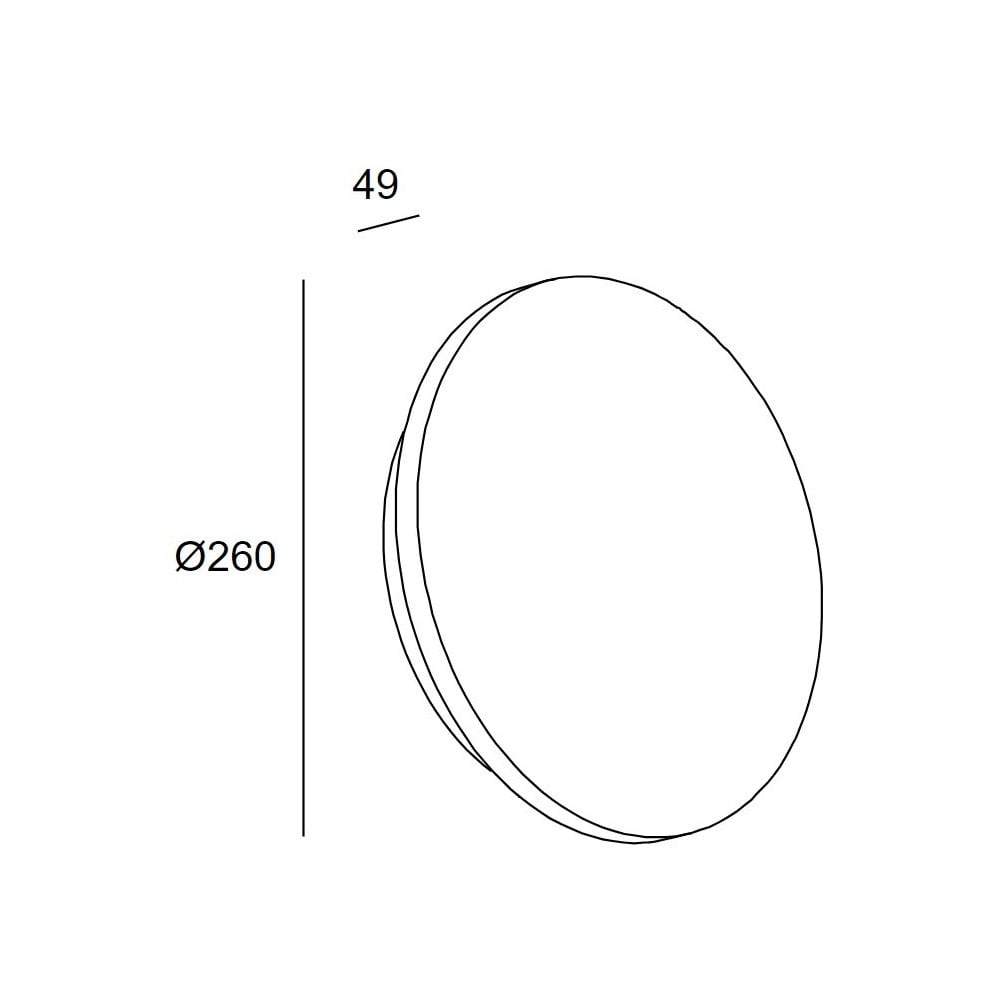 LedsC4 Ges Deco Round 260mm Wall Light