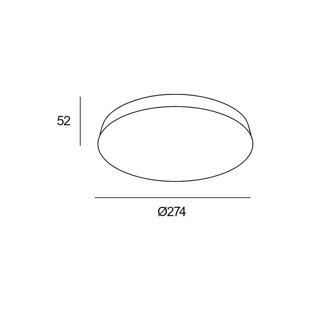LedsC4 Circle Flush Ceiling Light