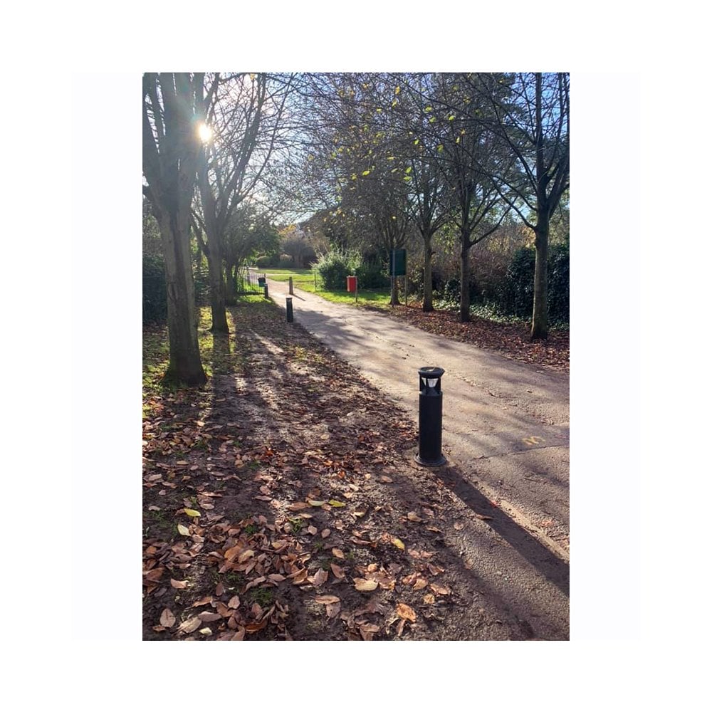 Lumena Pro Solar Guarda - Vandal Resistant Bollard Light - Solar