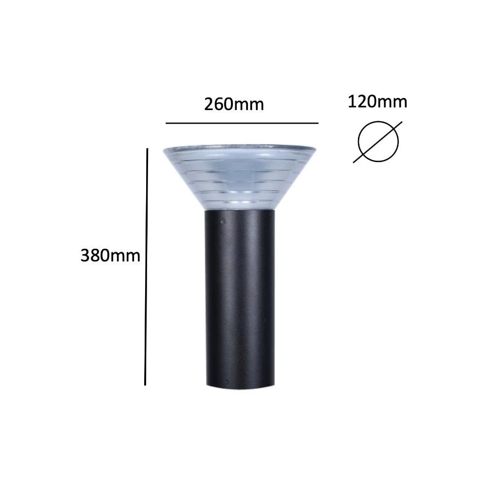Lumena Pro Solar Olympia - 380mm Pedestal Light - Solar