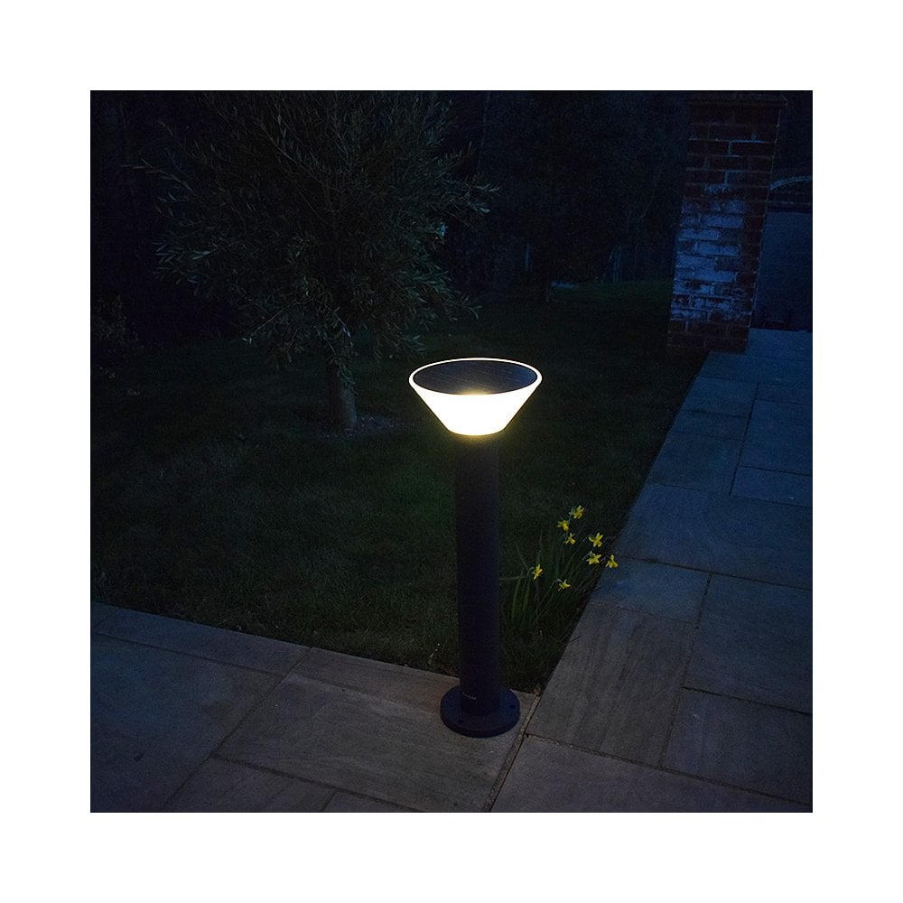 Lumena Pro Solar Olympia - 800mm Path Light with External Mounting Base - Solar