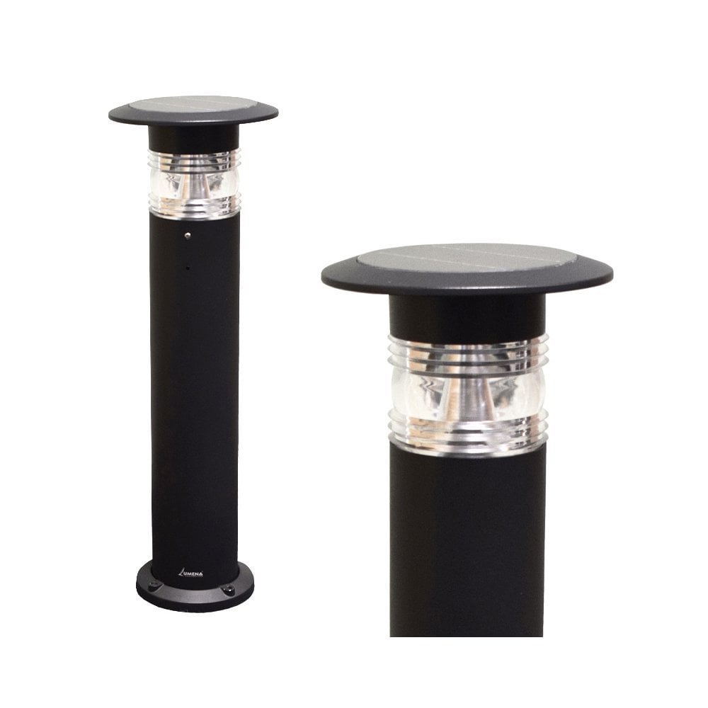 Lumena Pro Solar Panama - 800mm Powered Bollard Light - Solar
