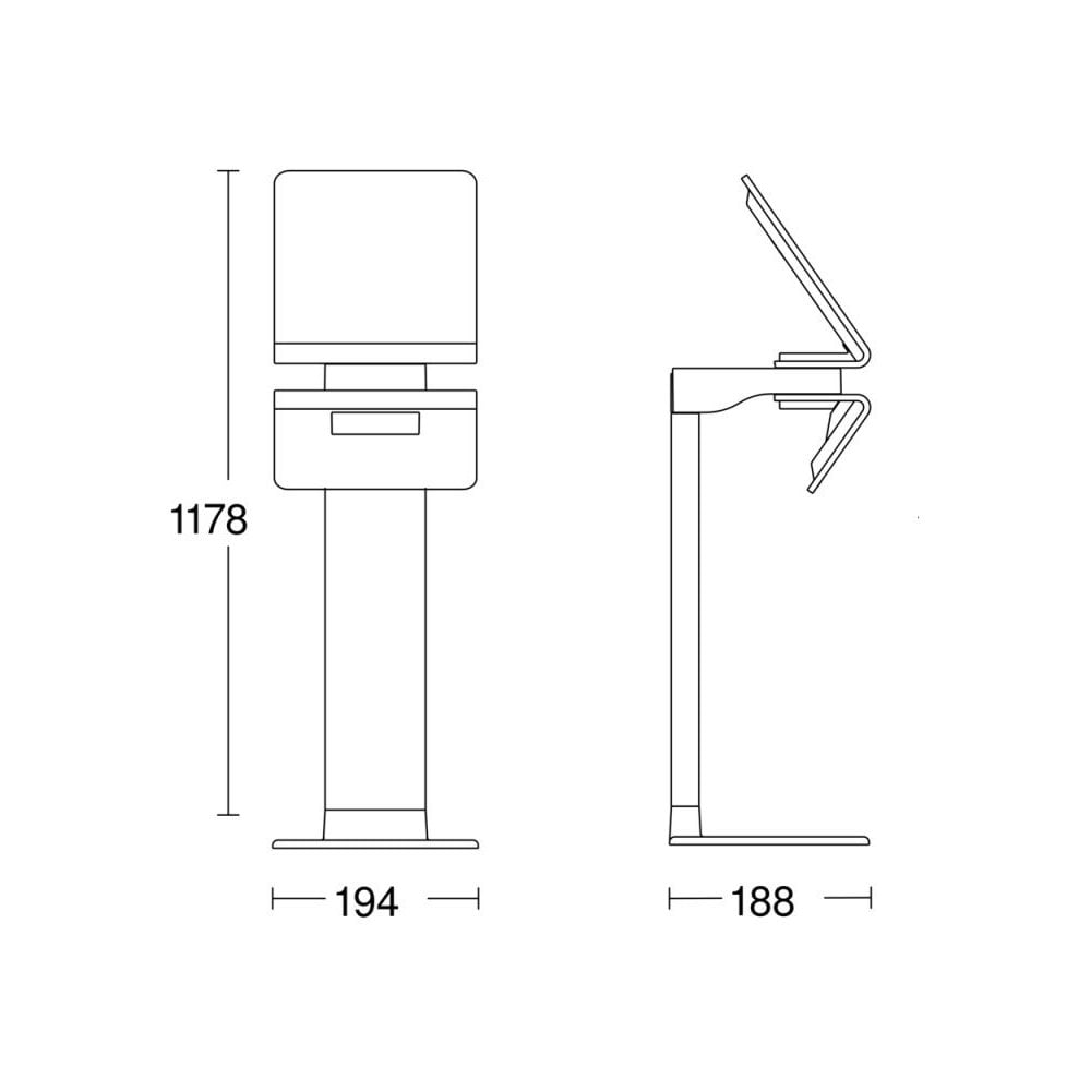 Steinel XSolar GL-S Silver - Solar Light