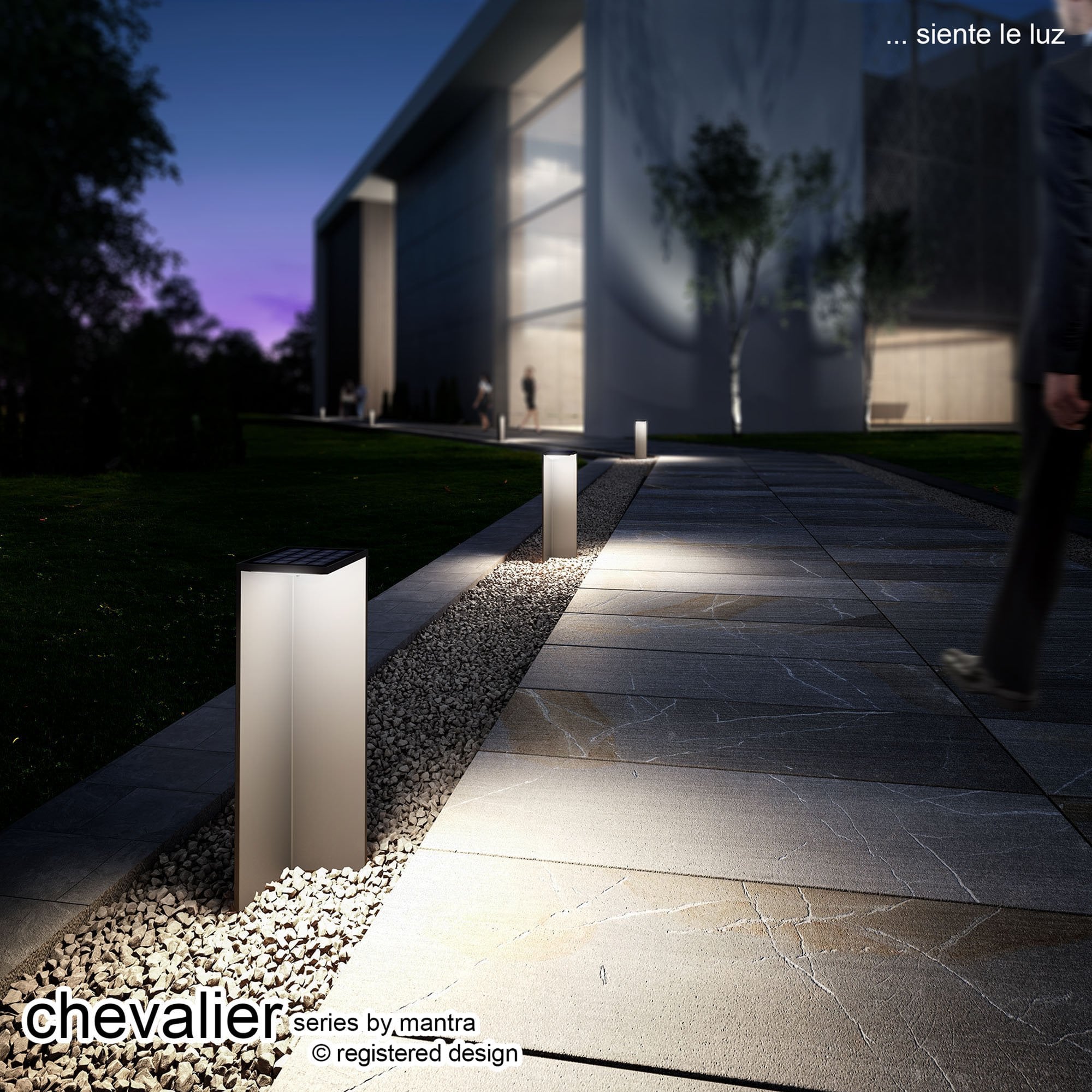 Mantra Chevalier Solar Bollard