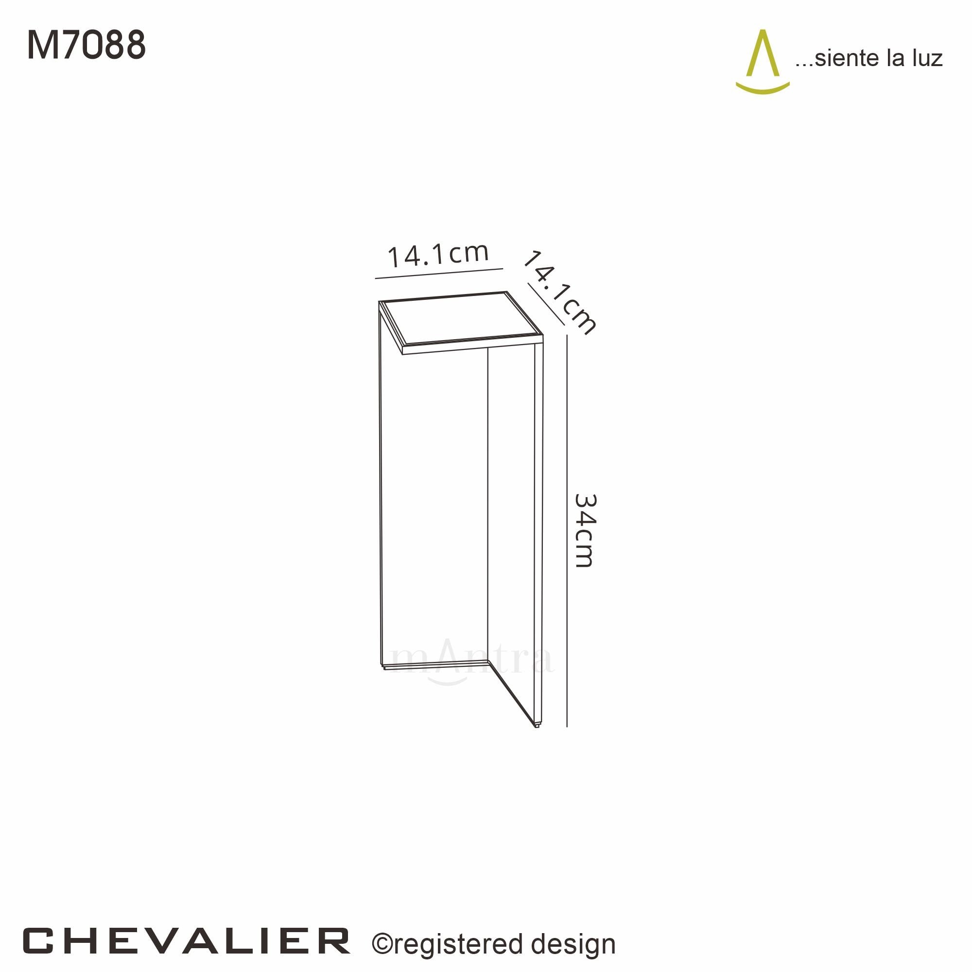 Mantra Chevalier Solar Bollard