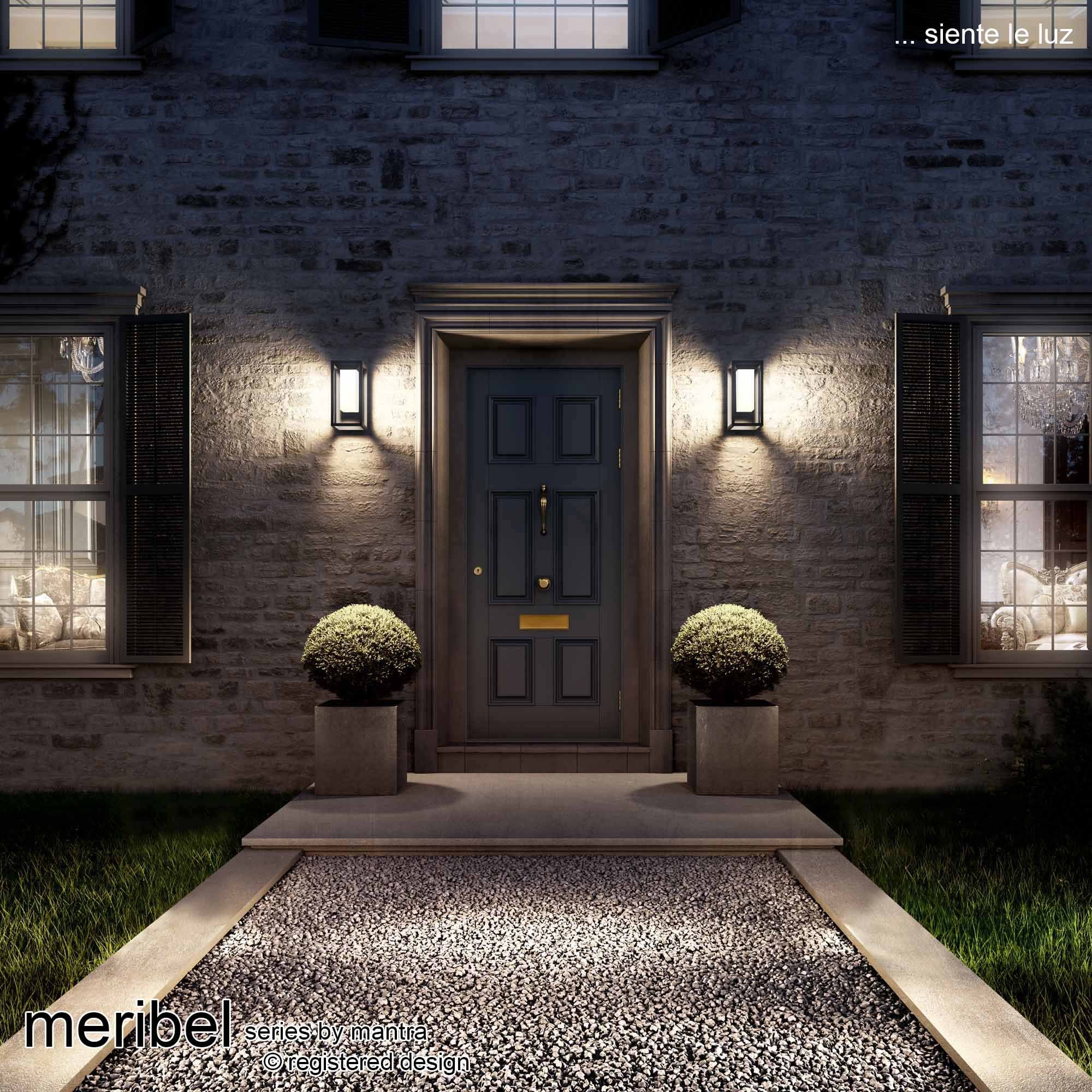 Mantra Meribel Solar/Sensor Wall Lamp