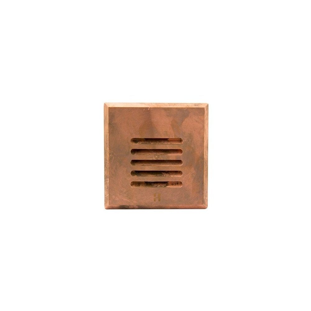 Hunza Floor Light Louvre Square GU10 - Copper - Mains