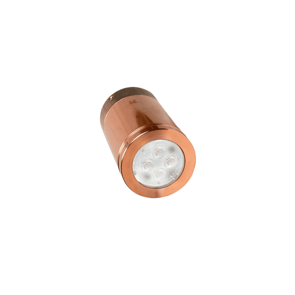 Hunza Pure LED Down Light Ceiling Mount - Copper - Low Voltage
