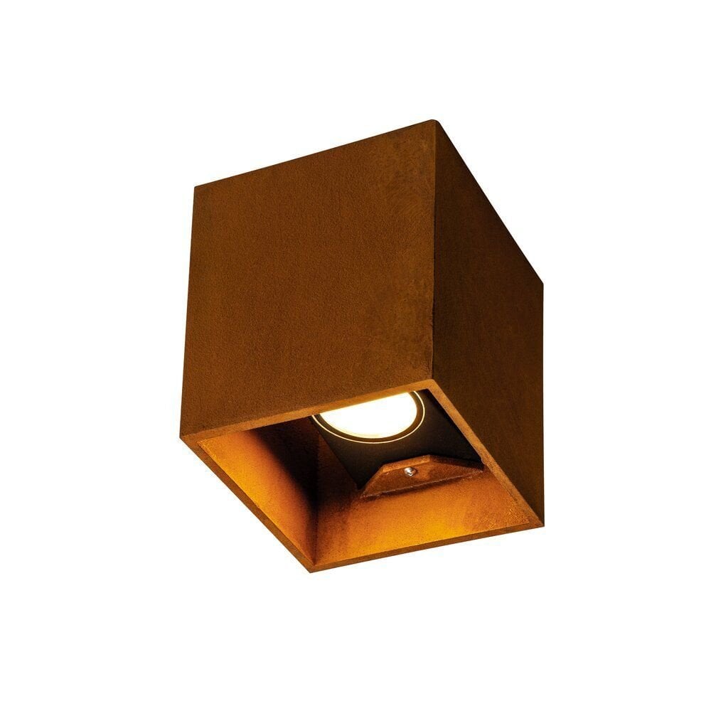 SLV Rusty Up/Down Square Wall Light