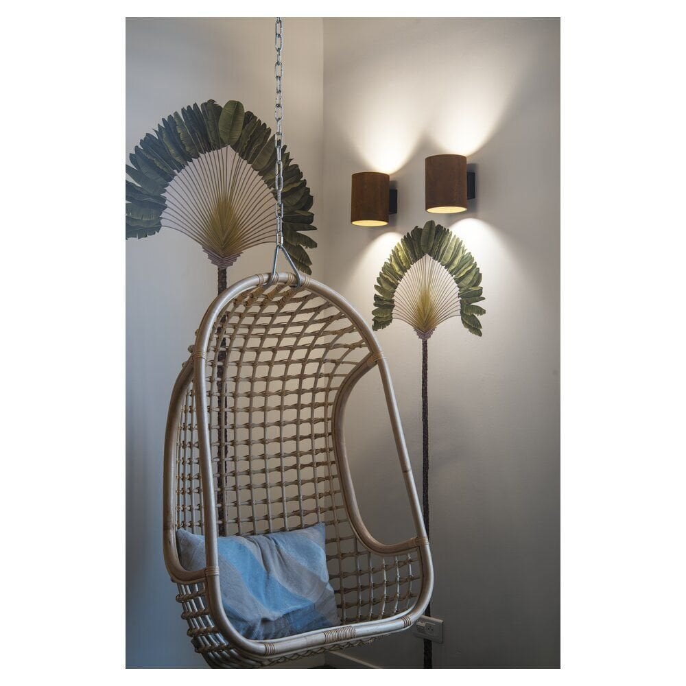 SLV Rusty Up/Down Round Wall Light