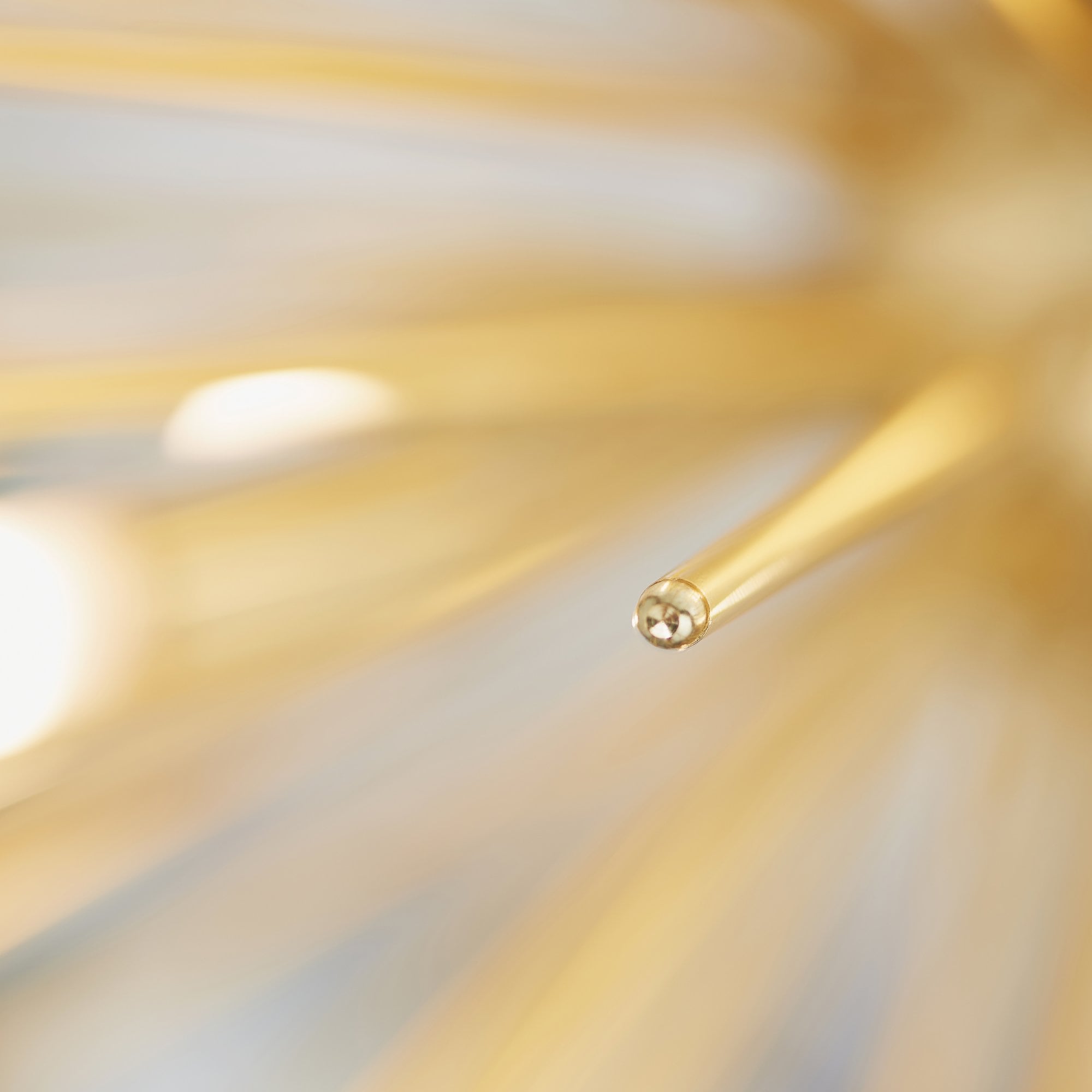 Endon Orta 9 Light Pendant - Satin Brass Plate