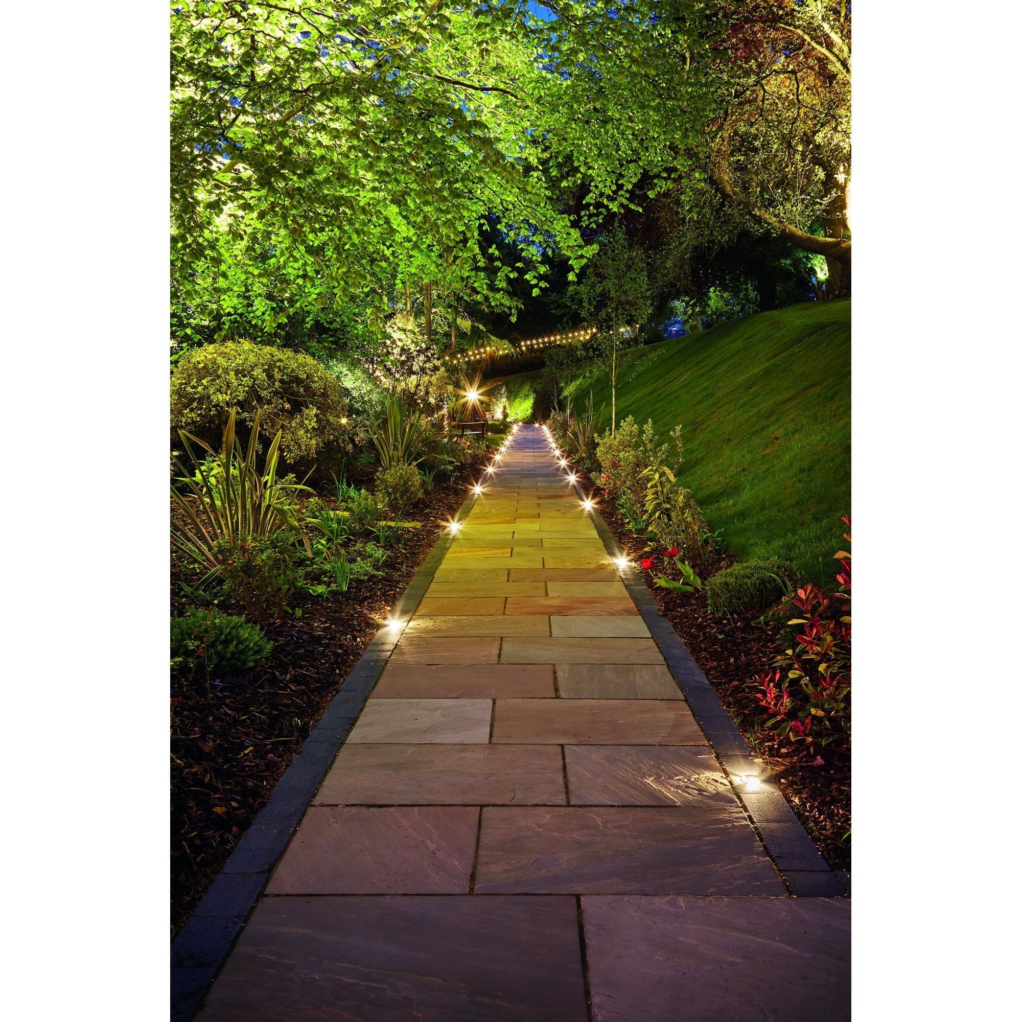 Collingwood GL200 5.7W Large Domed Marker LED Light - 3 Facet - Brass - Straight to Mains