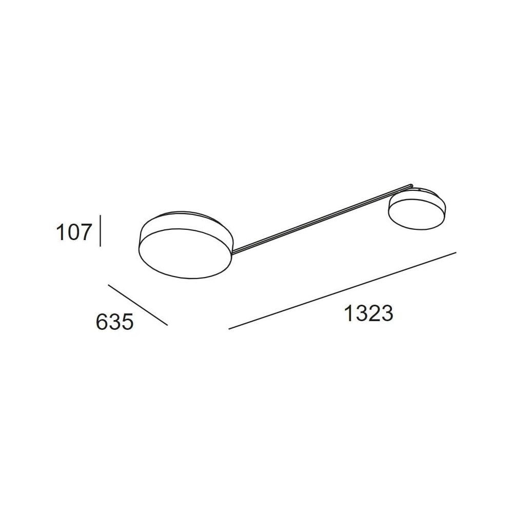 LedsC4 Spark 240mm Double Flush Ceiling Light