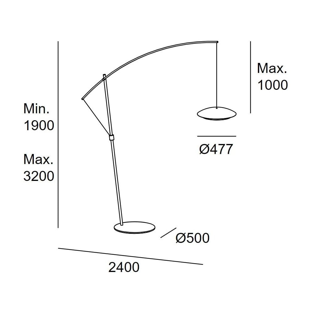 LedsC4 Noway Big Floor Lamp