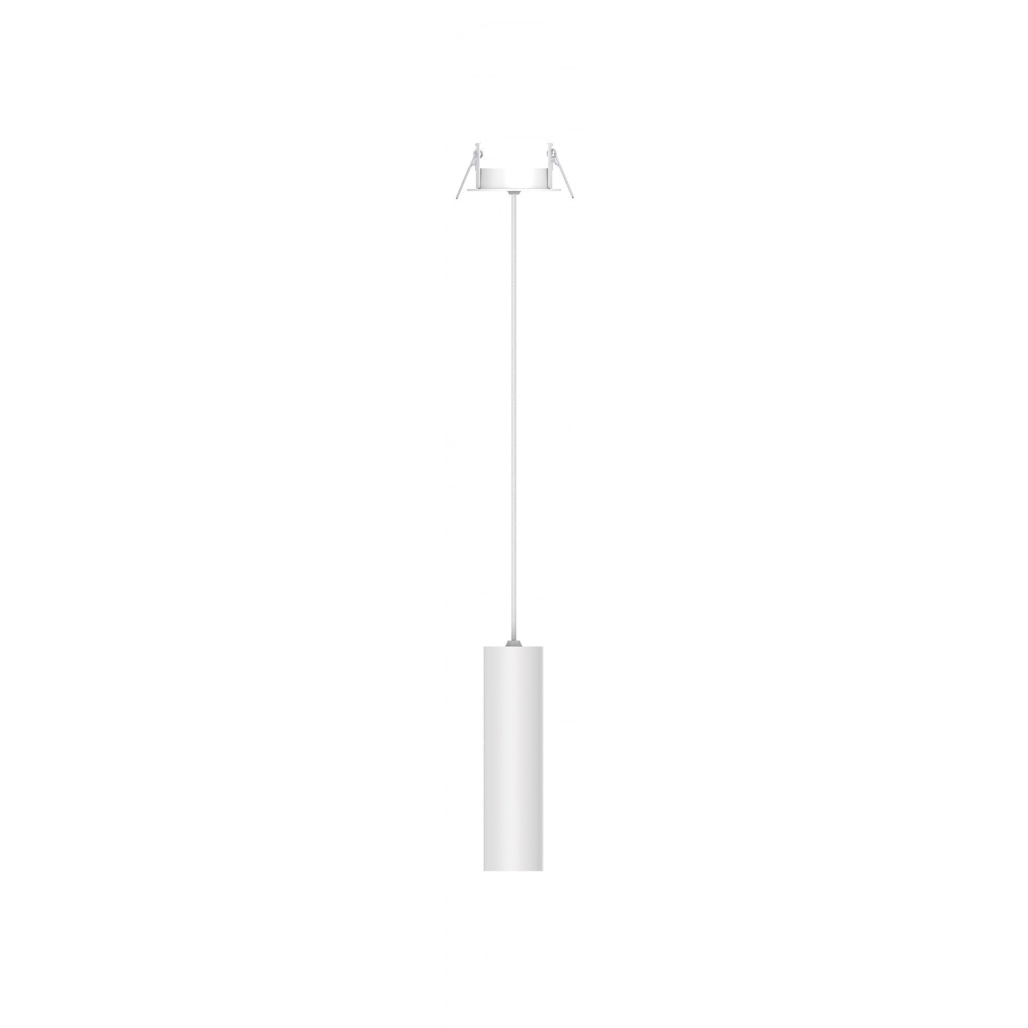 Collingwood 1901 Pendant Semi Recessed Mounted - All White