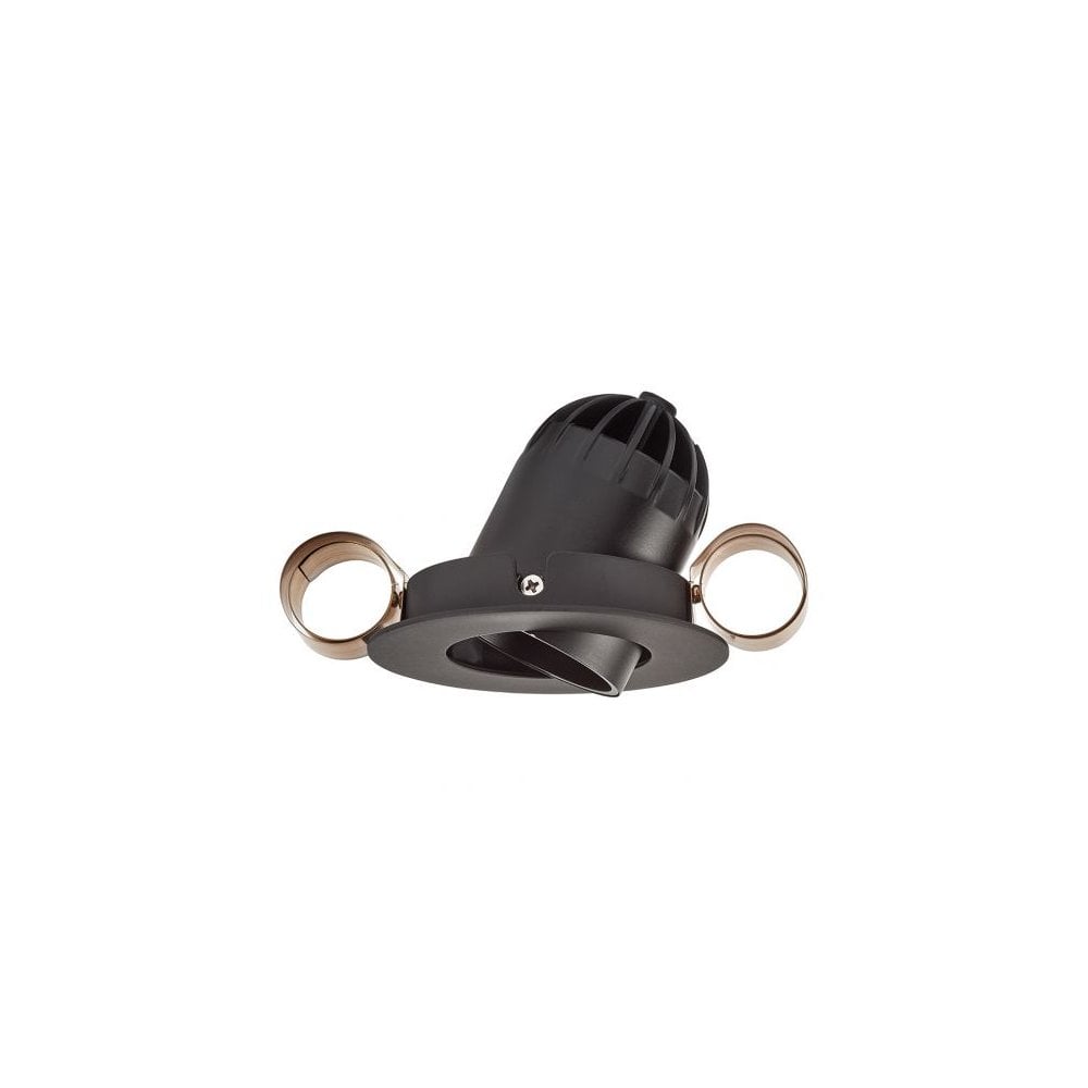 Collingwood 1901 Adjustable Round Downlight - All Black (Fire-Rated)
