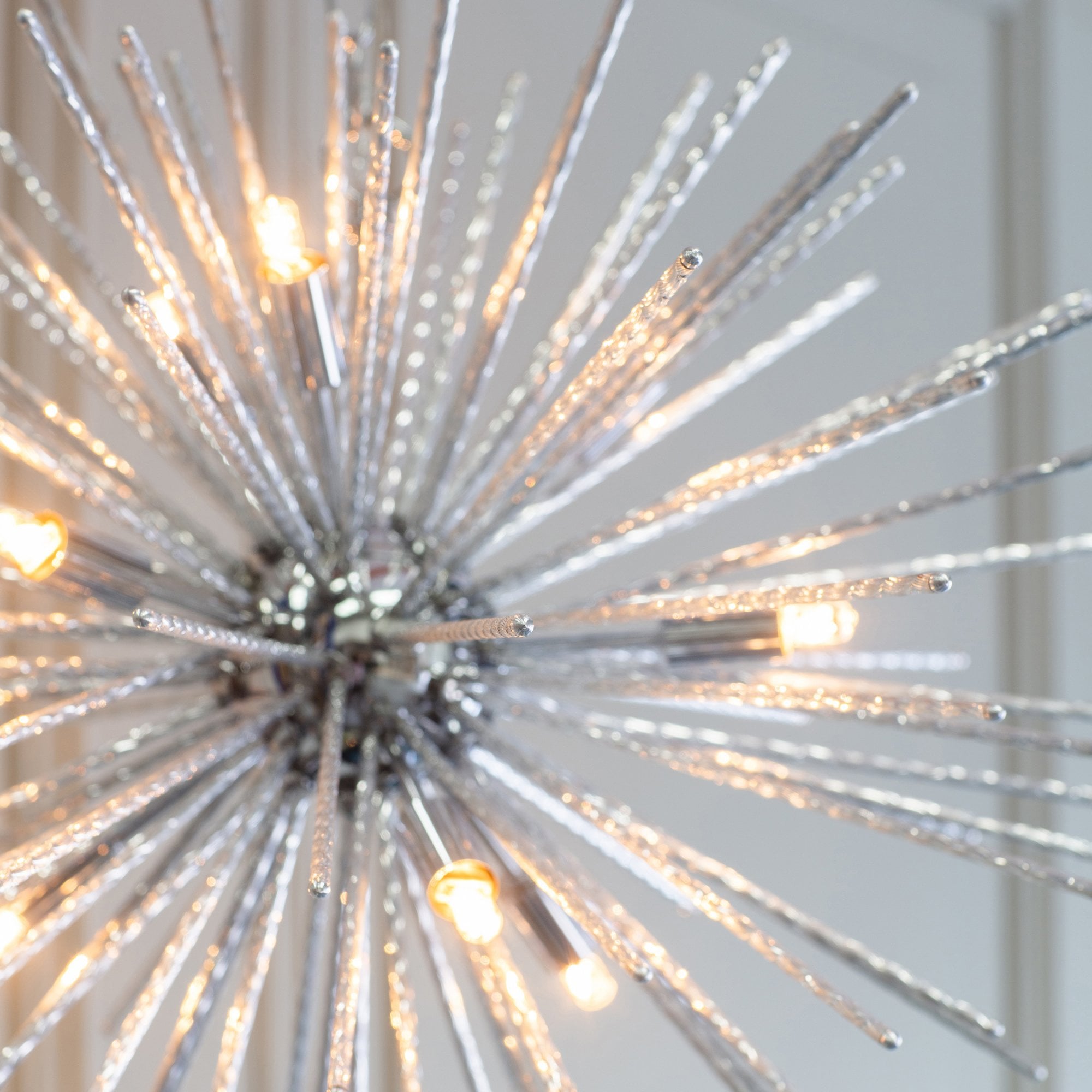 Endon Lena 9 Light Pendant - Chrome Plate