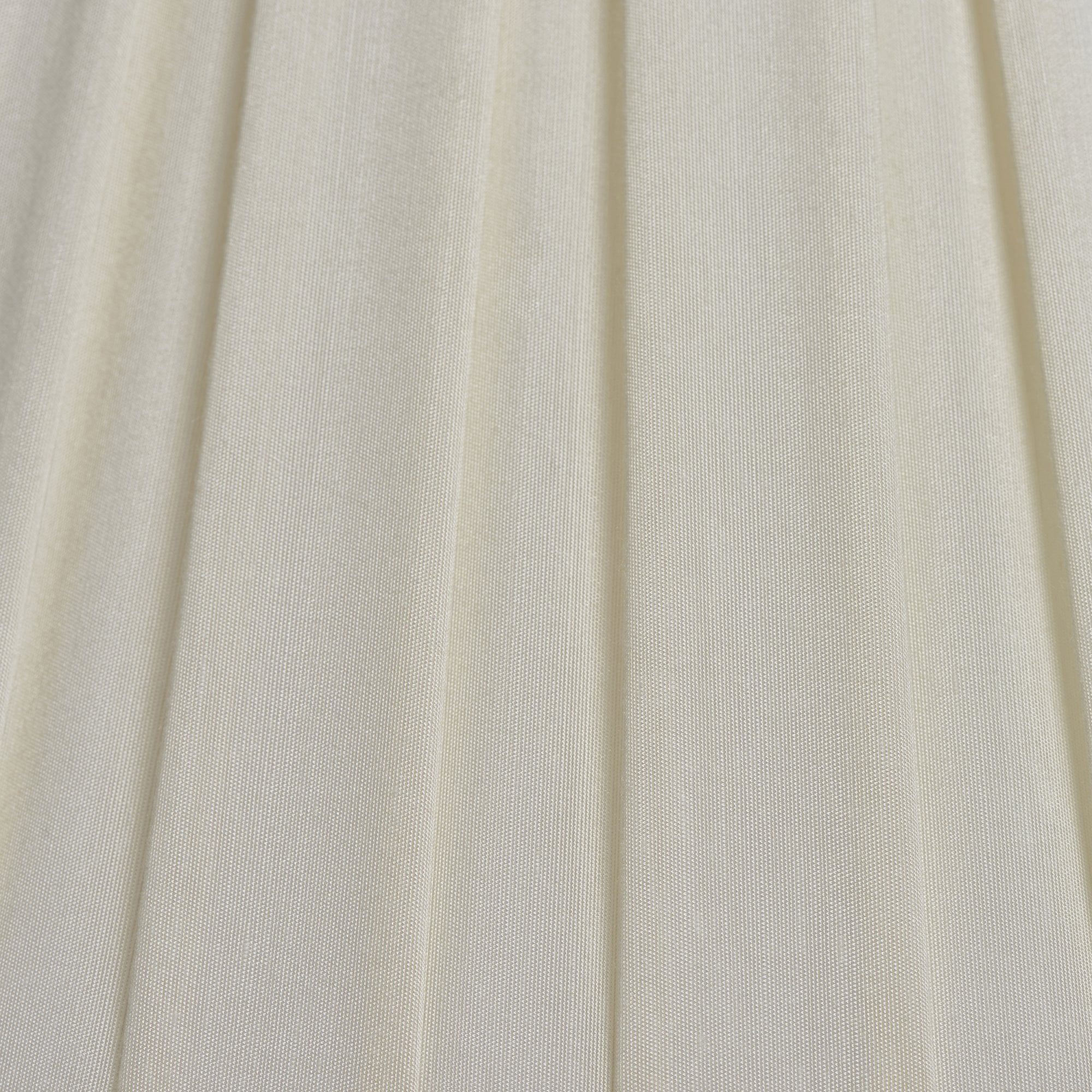 Endon Carla 10" Tapered Cylinder Single Light Shade - Cream Fabric - Shade Only