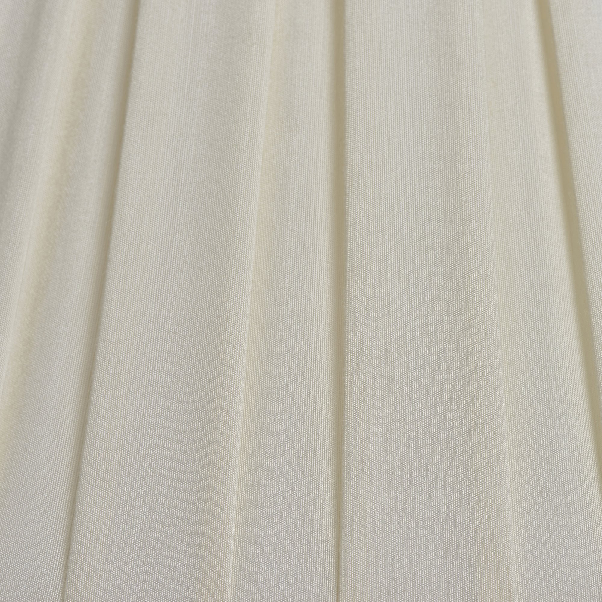 Endon Carla 18" Tapered Cylinder Single Light Shade - Cream Fabric - Shade Only