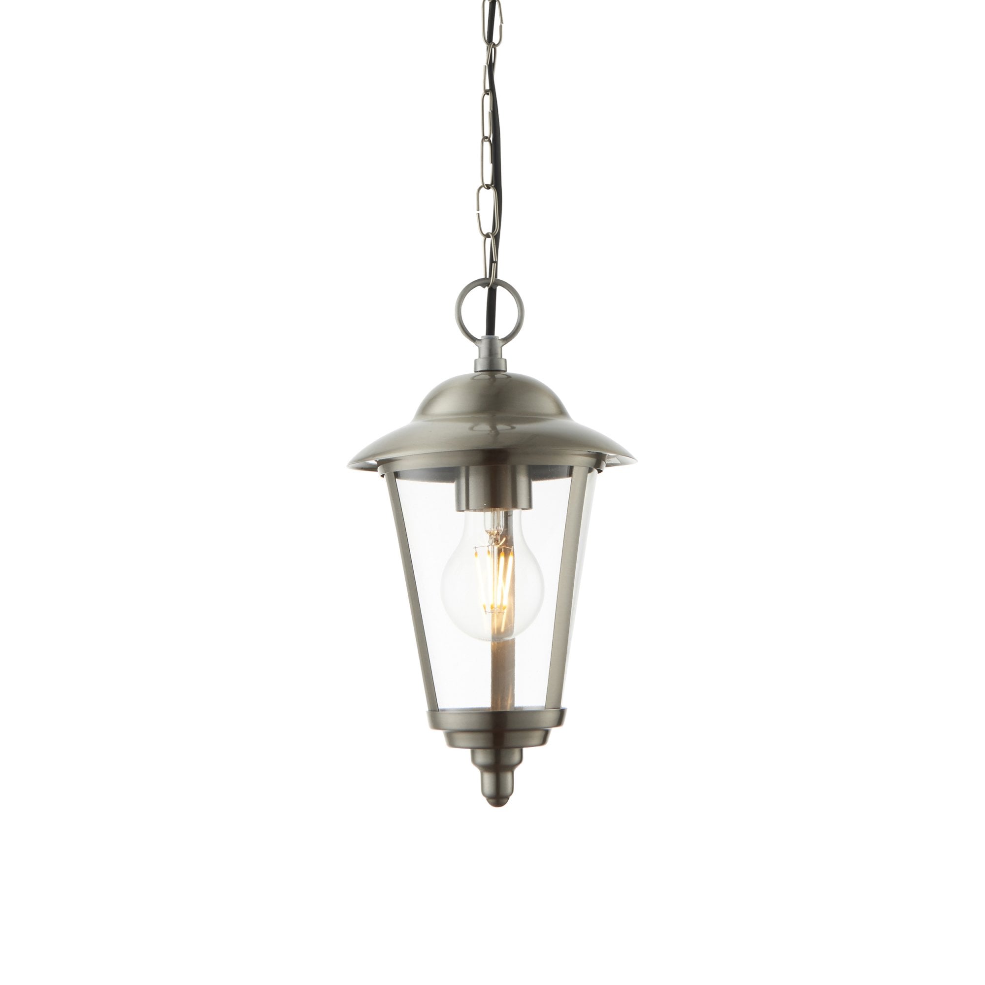 Endon Klien Pendant - Polished Stainless Steel