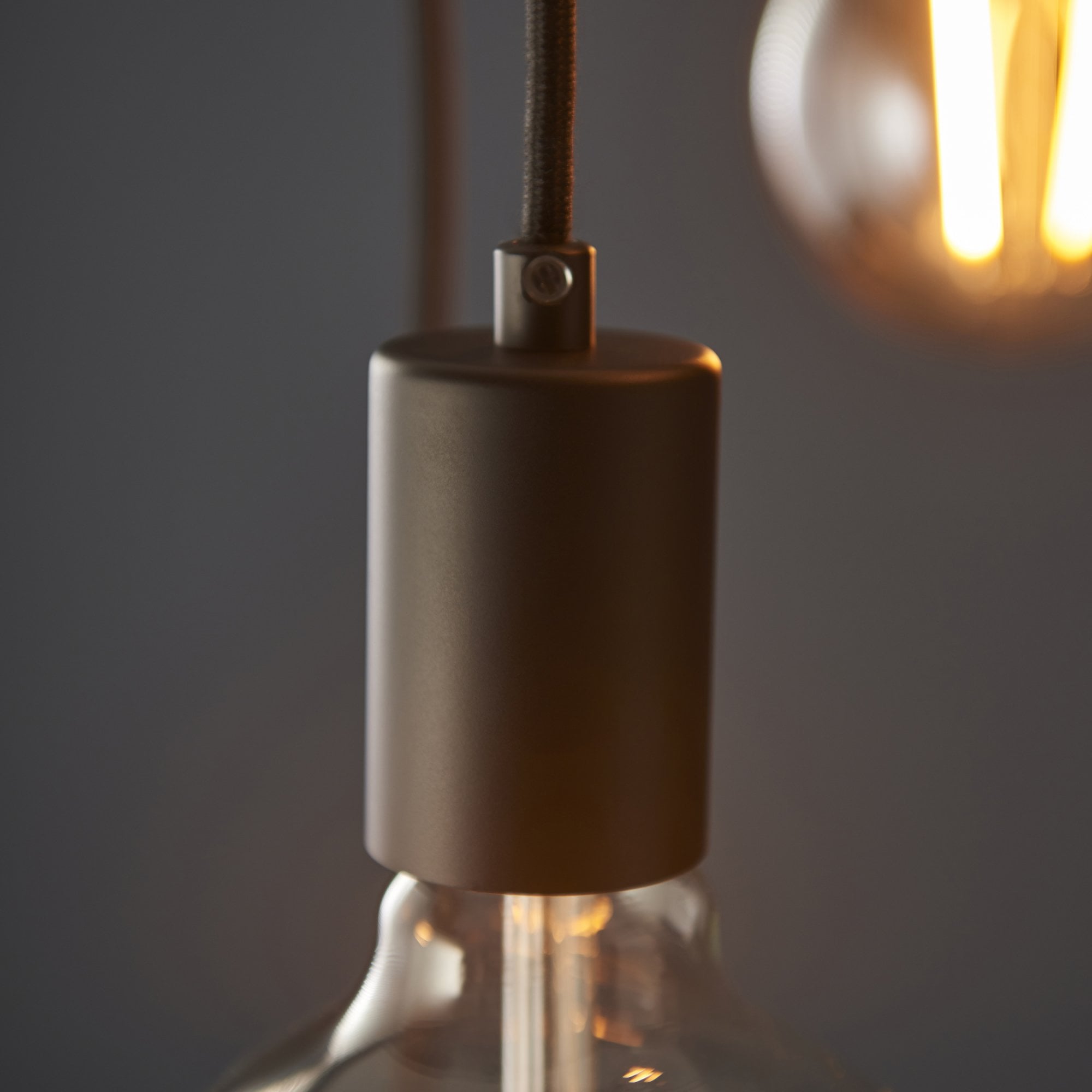 Endon Studio 6 Light Pendant - Matt Black