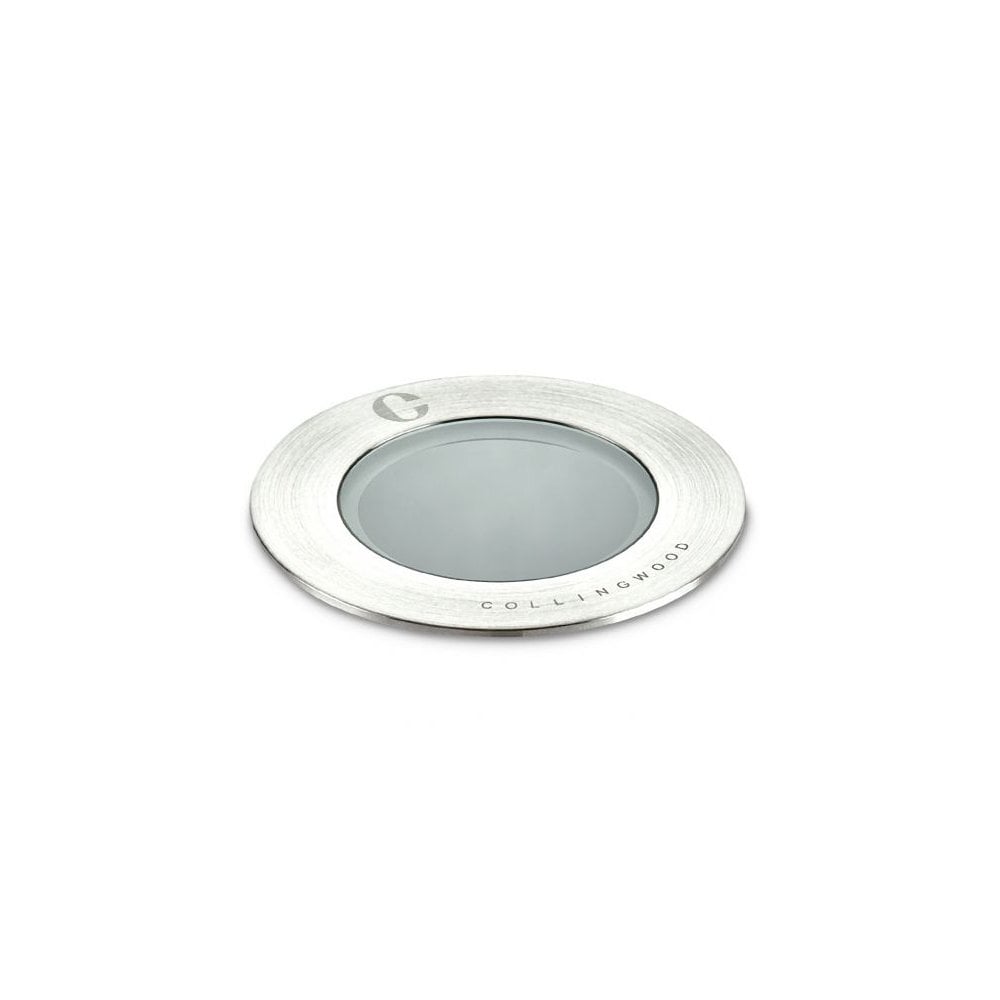 Collingwood GL040 Ultra Low Glare 2W LED Ground Light - Stainless Steel - Low Voltage