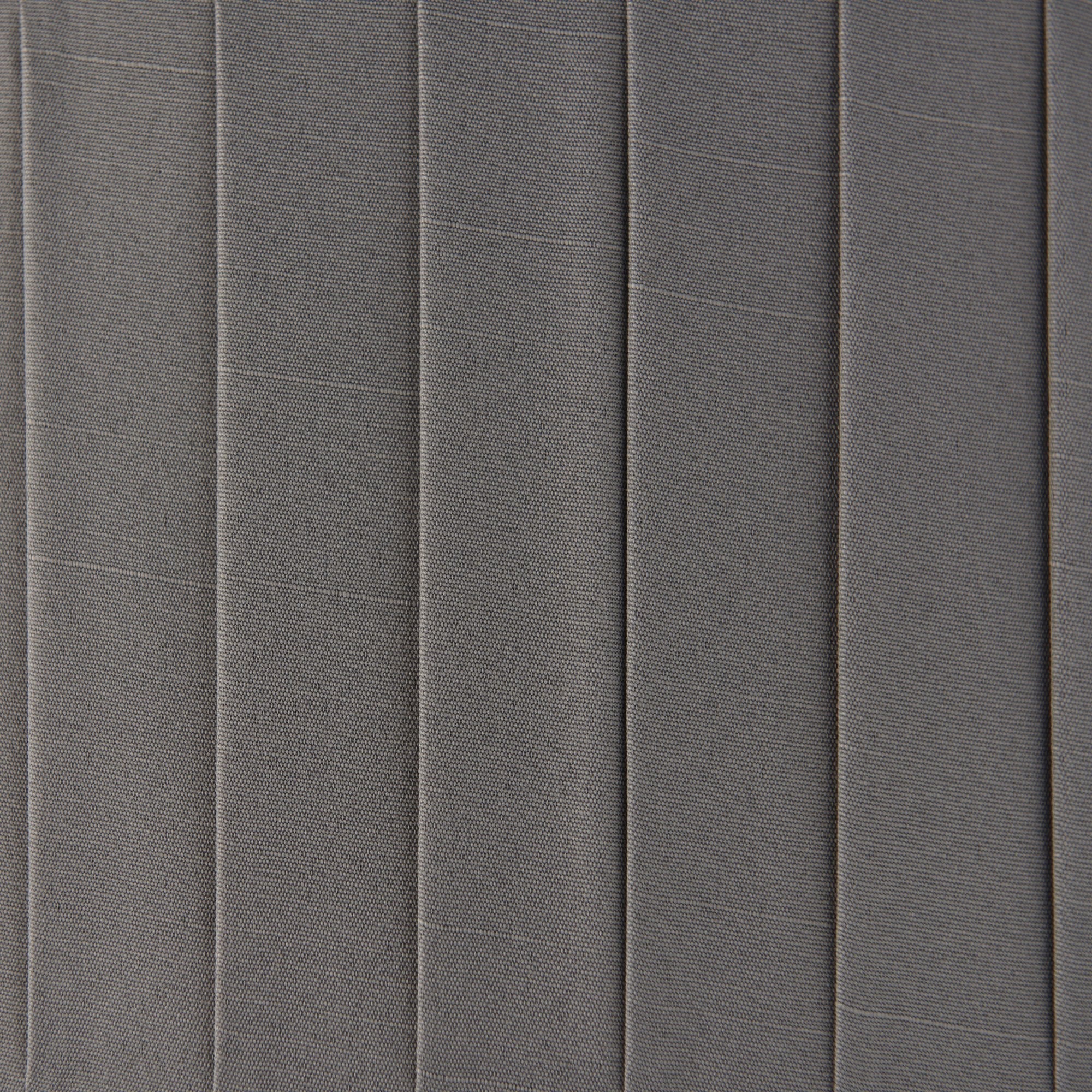 Endon Highclere 6 Light Pendant - Bright Nickel Plate & Wrapped Charcoal Fabric