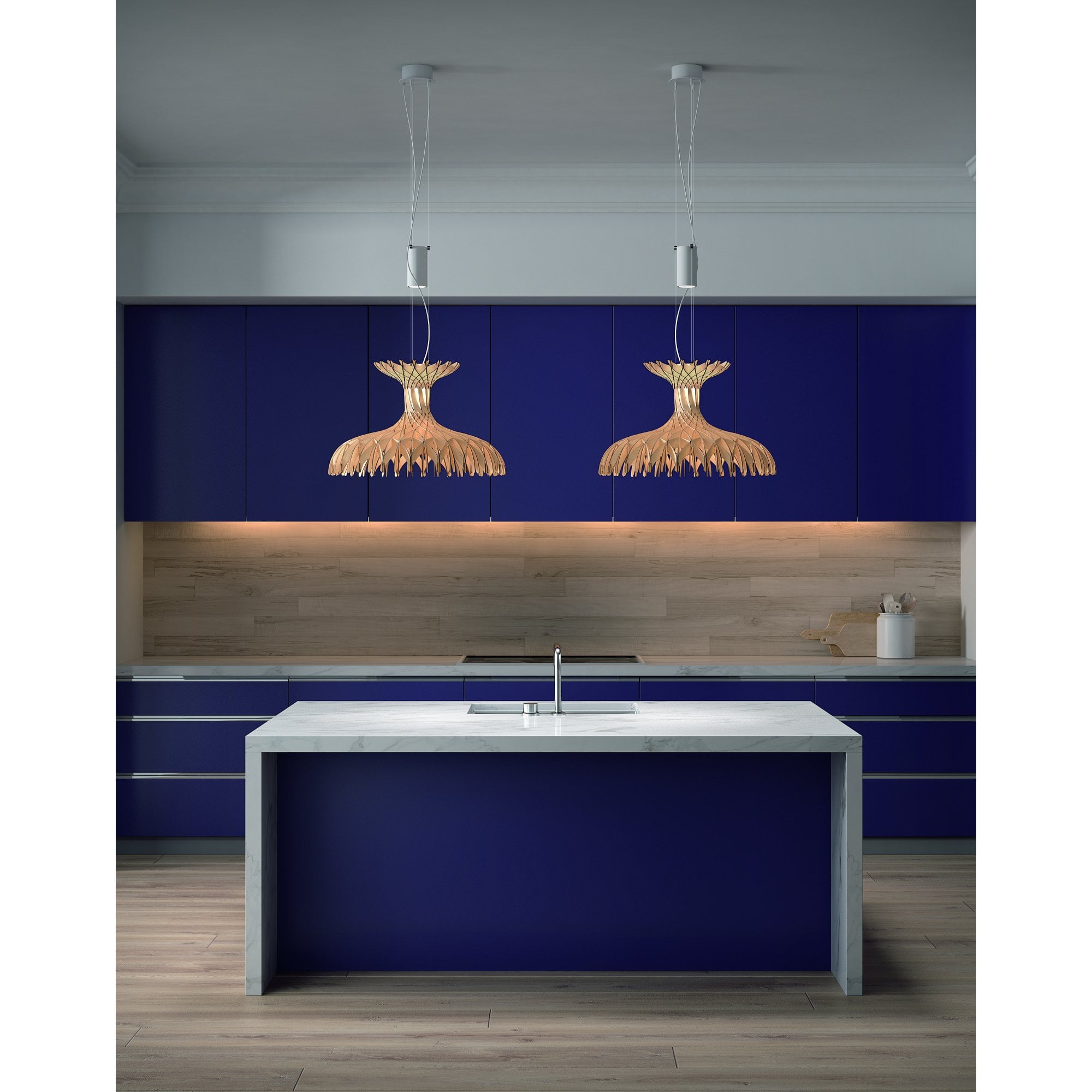 Bover Dome 60/02 Small 2 Light Pendant